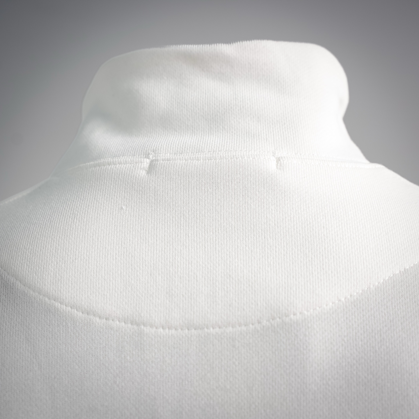 Stone zip-up sweatshirt