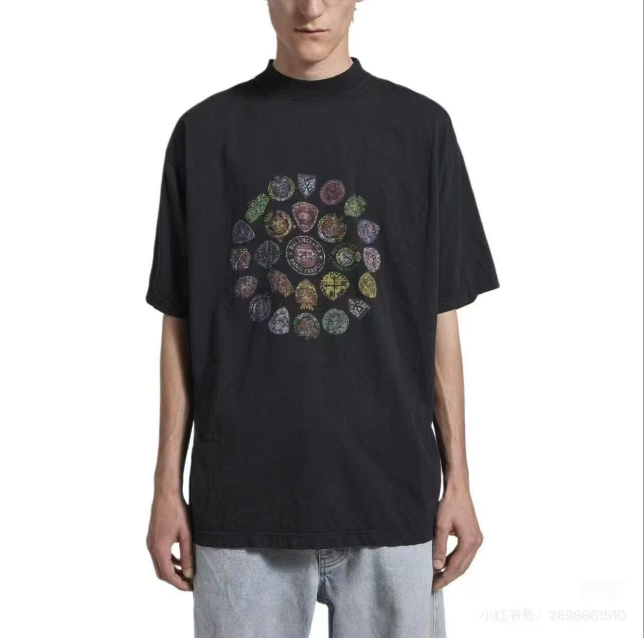 Balen printed logo t-shirt