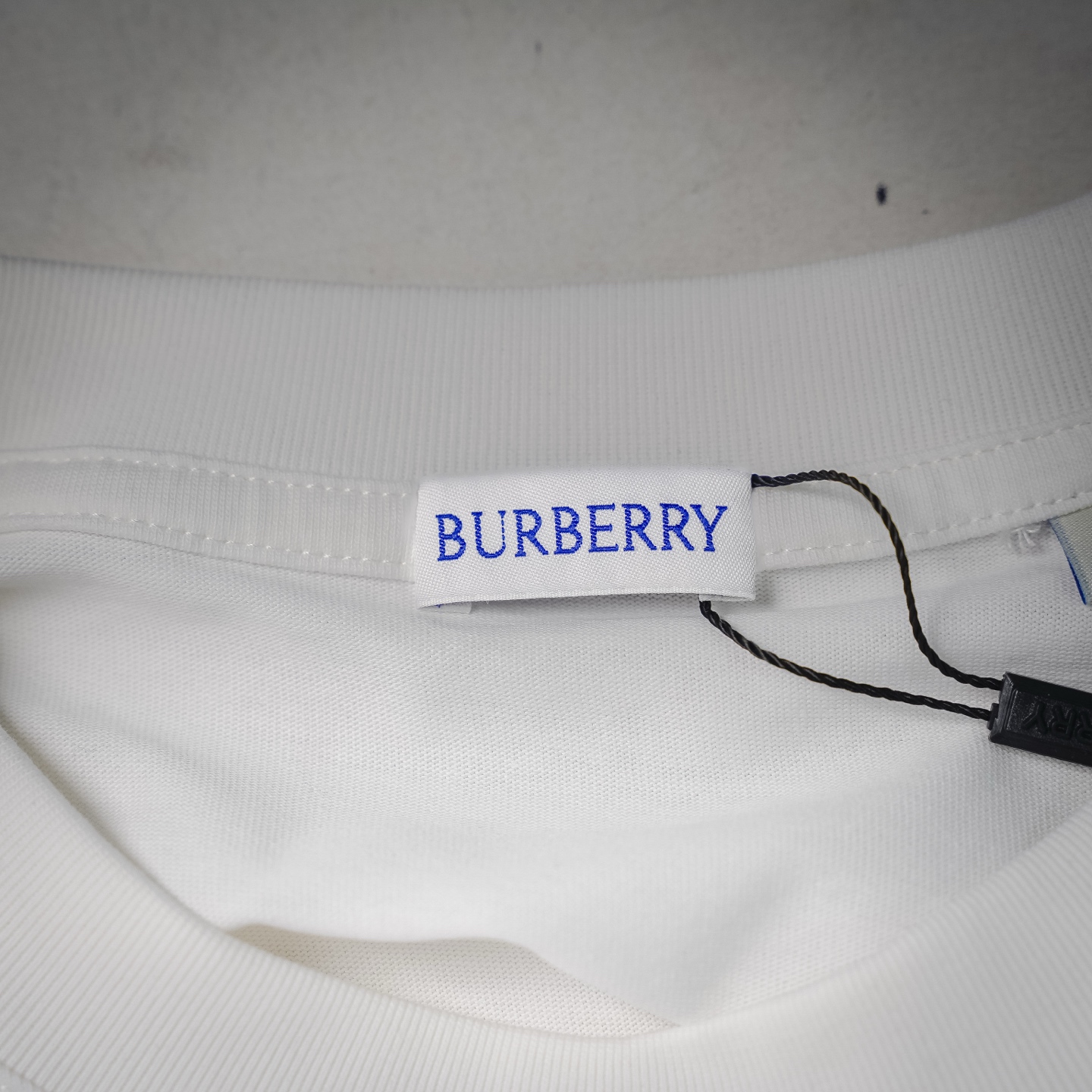 Bur letter printed t-shirt