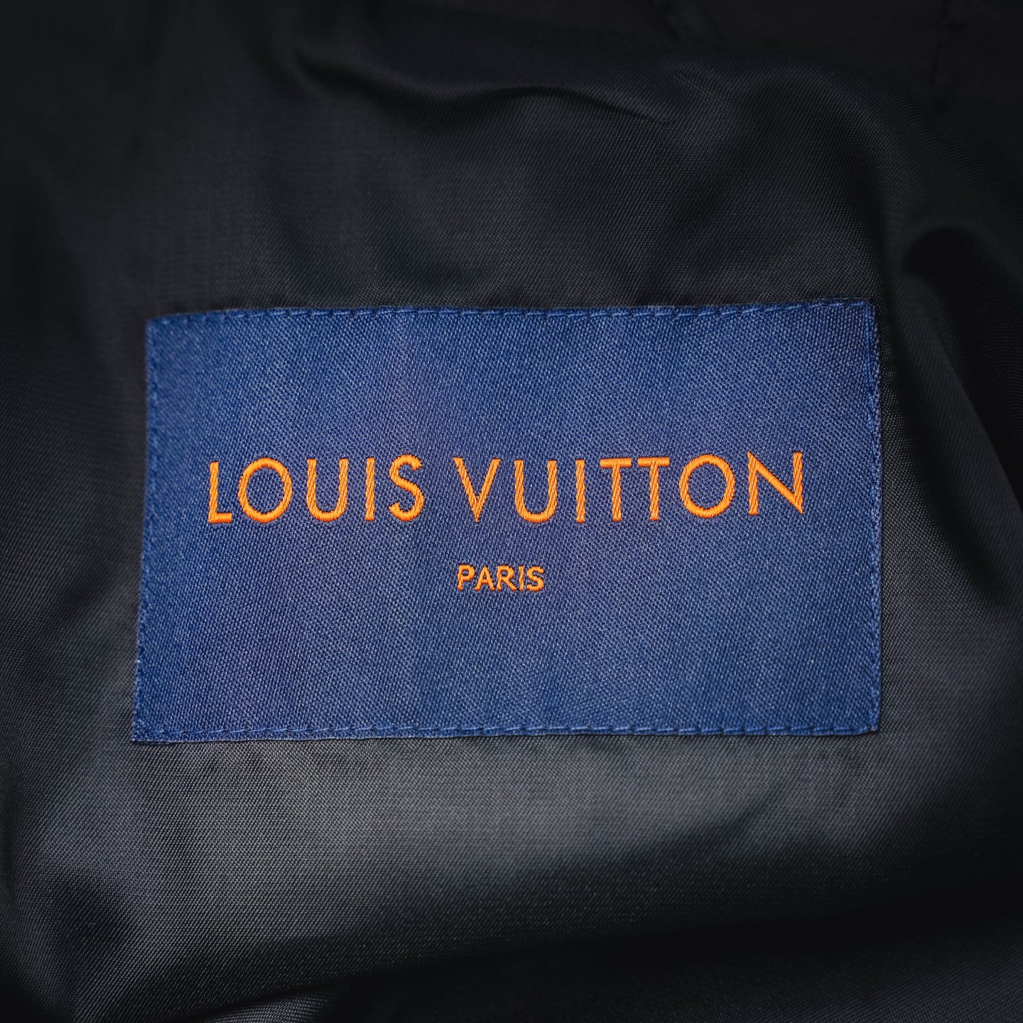 Louis splicing hooded jacket