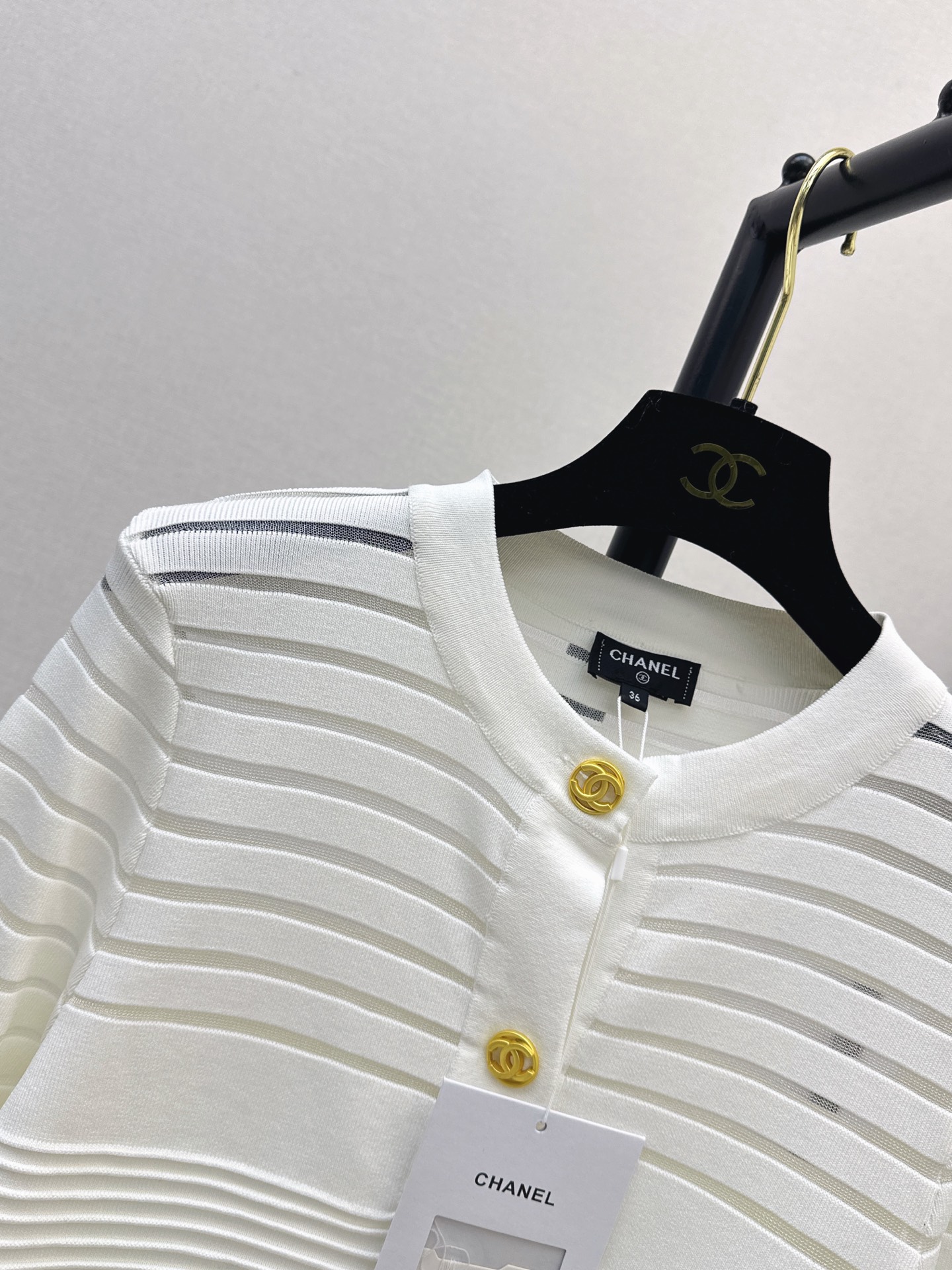 Chan 26fw jacquard crdigan