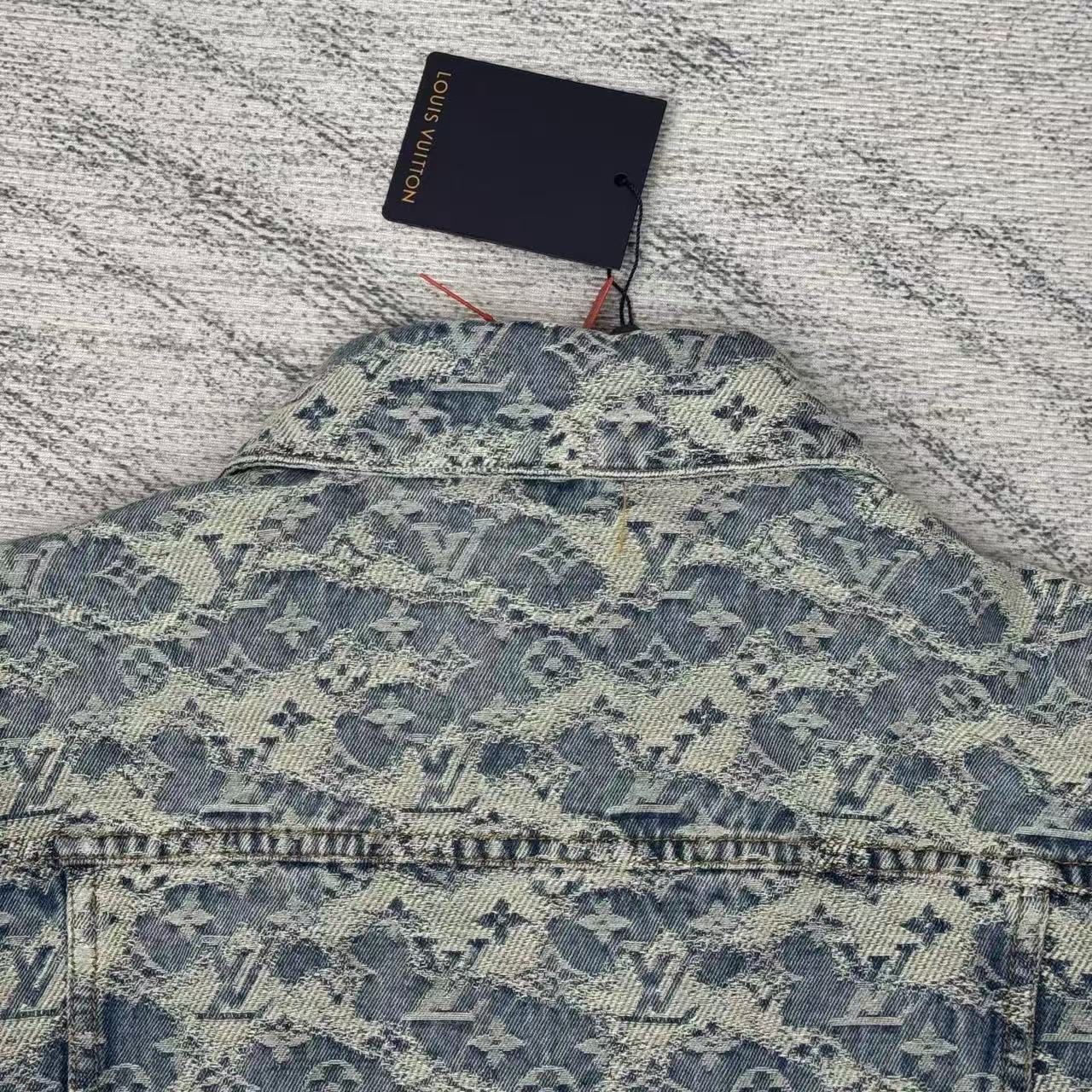 Louis jacquard denim jacket
