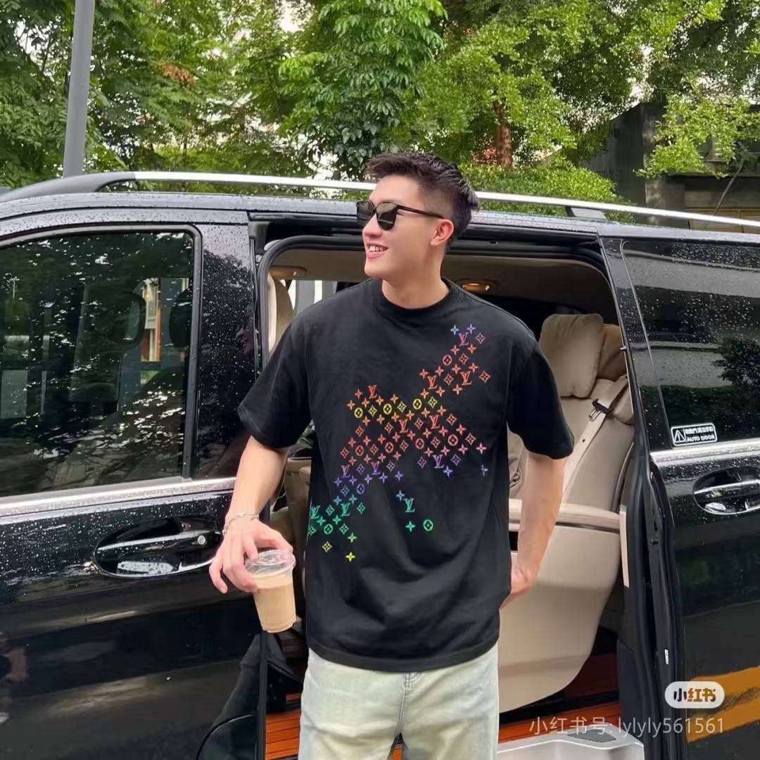 Louis gradient print t-shirt