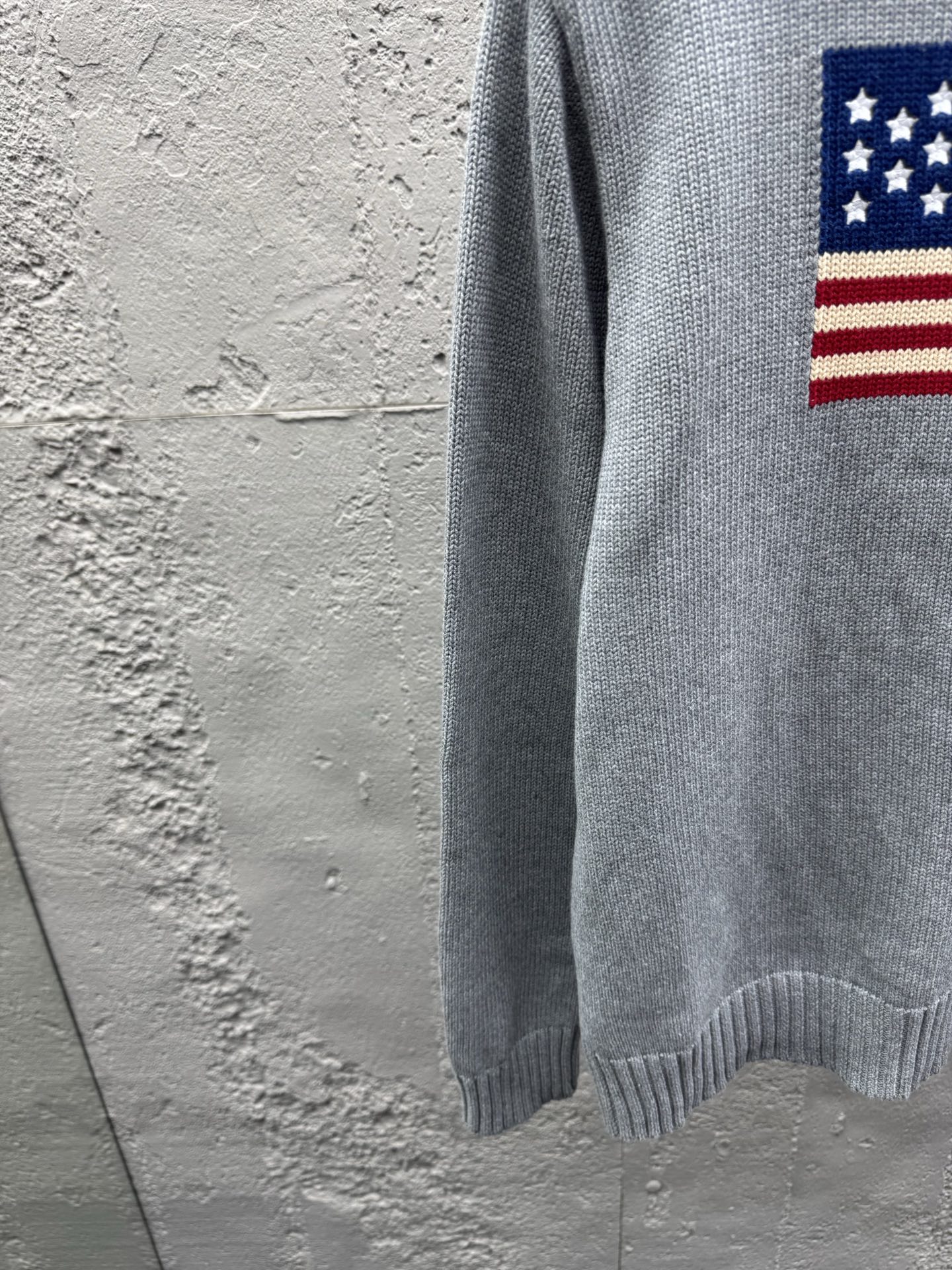 Ralph embroidered jacquard sweater