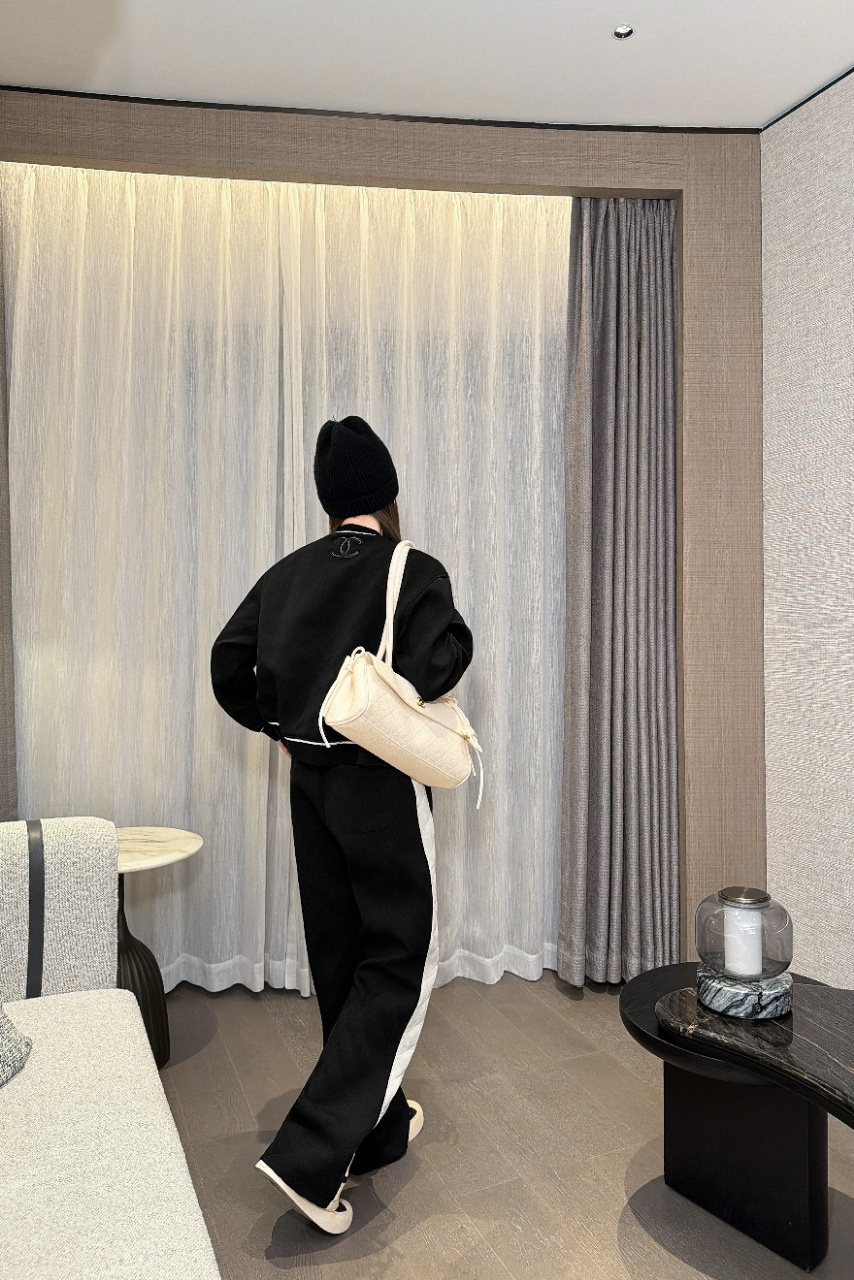 Chan 26fw casual jacket pants sets