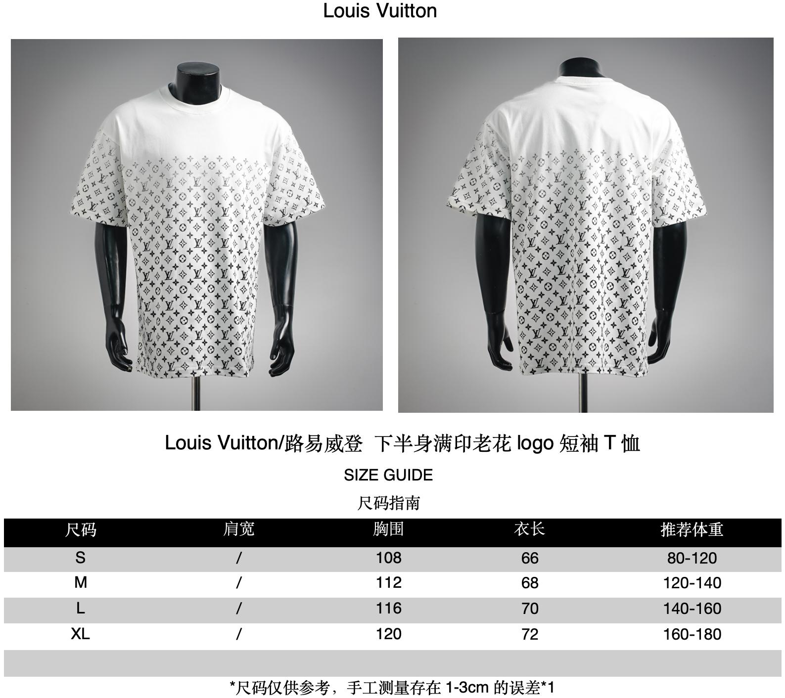 Louis gradient monogram t-shirt