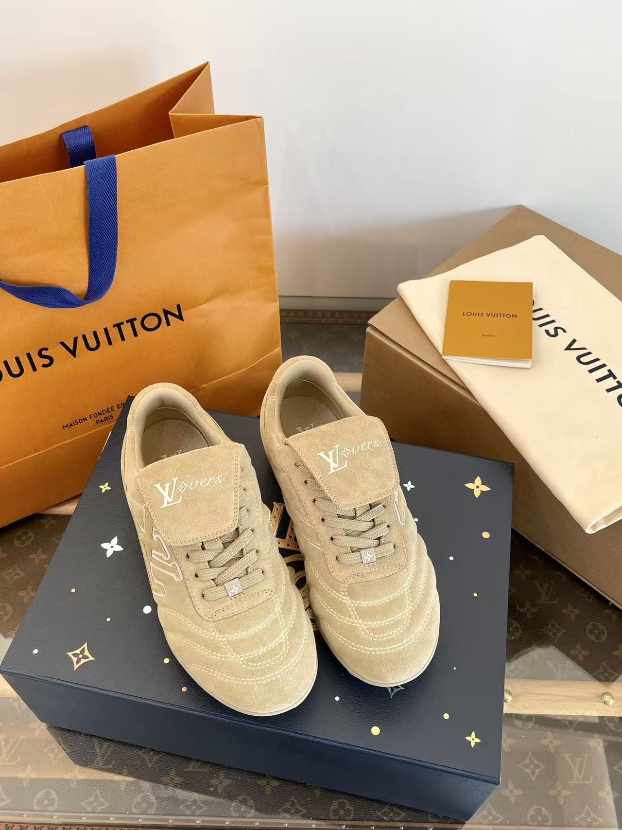 Louis suede retro sneakers