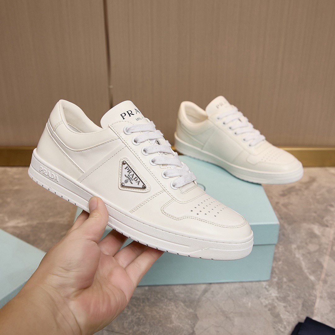 Pra downtown leather sneaker