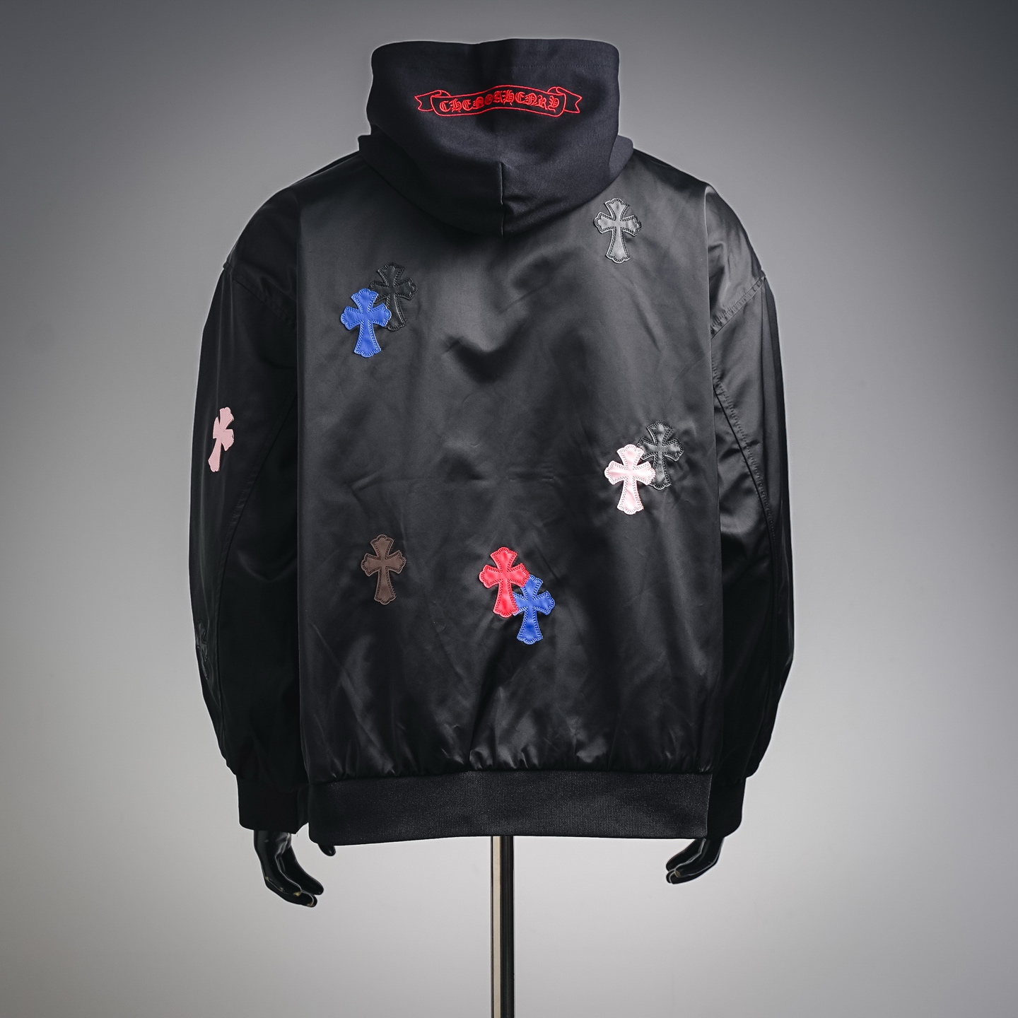Chrome cross statement jacket