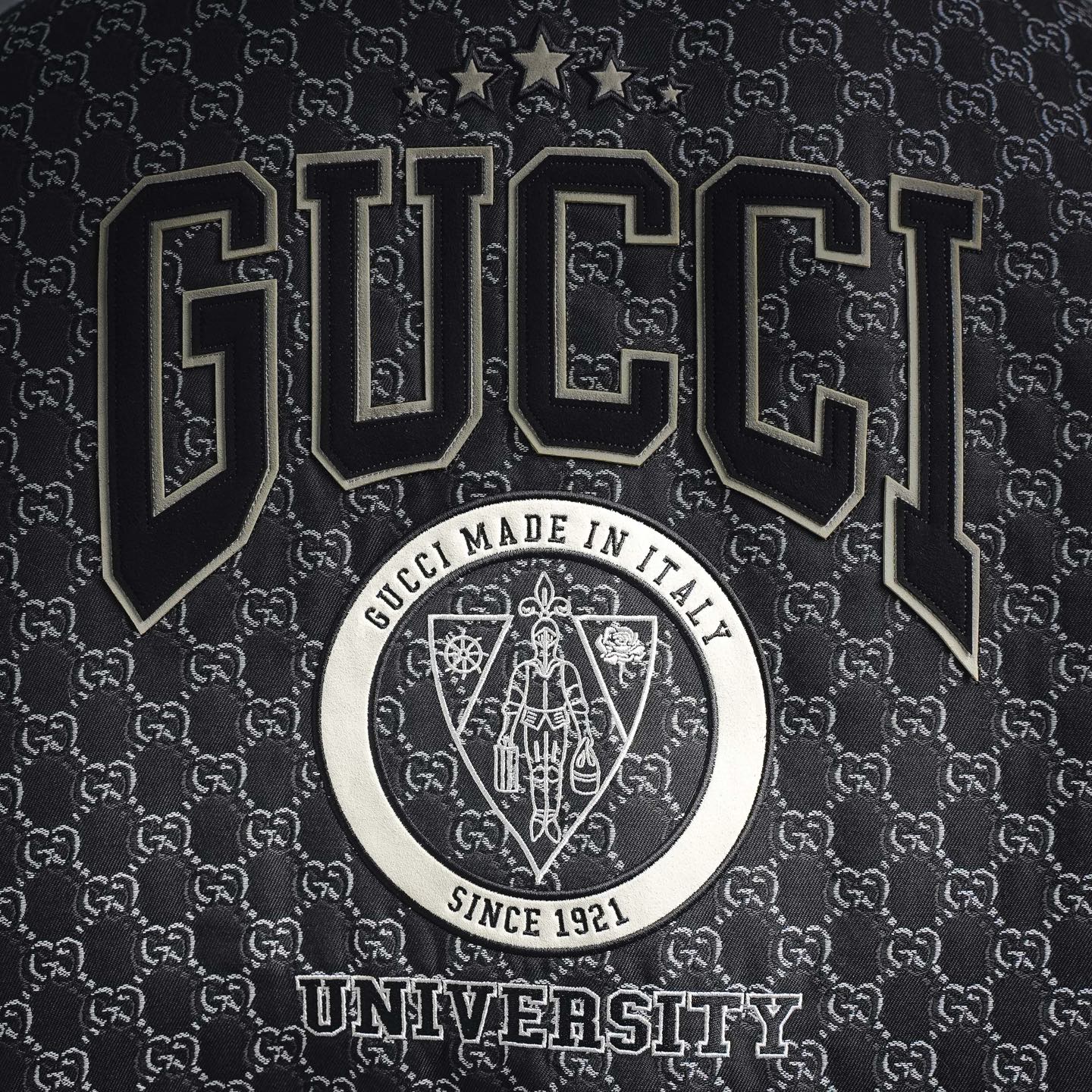 Guc all-over jacquard jacket