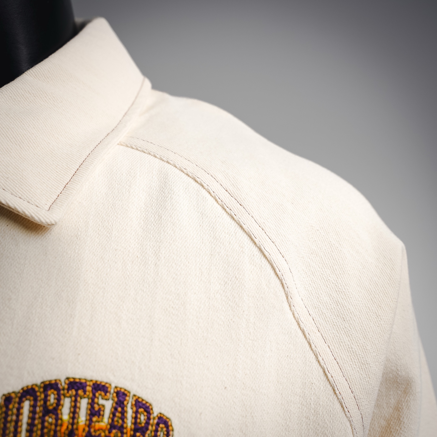 CD varsity canvas jacket