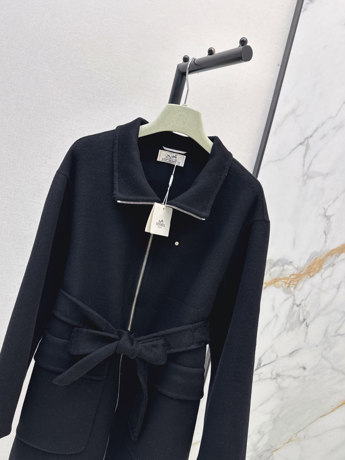 Her 26fw cashmere zipper overcoats