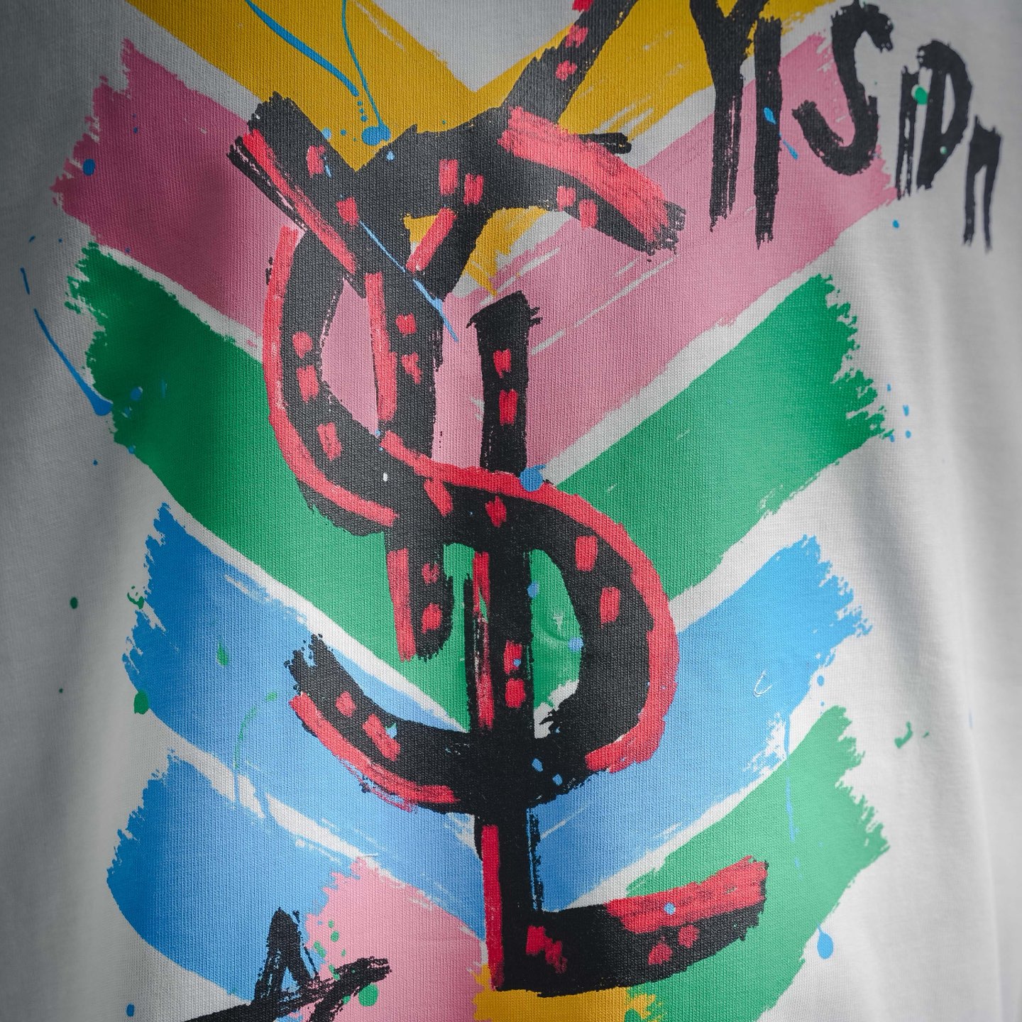 Sain print t-shirt