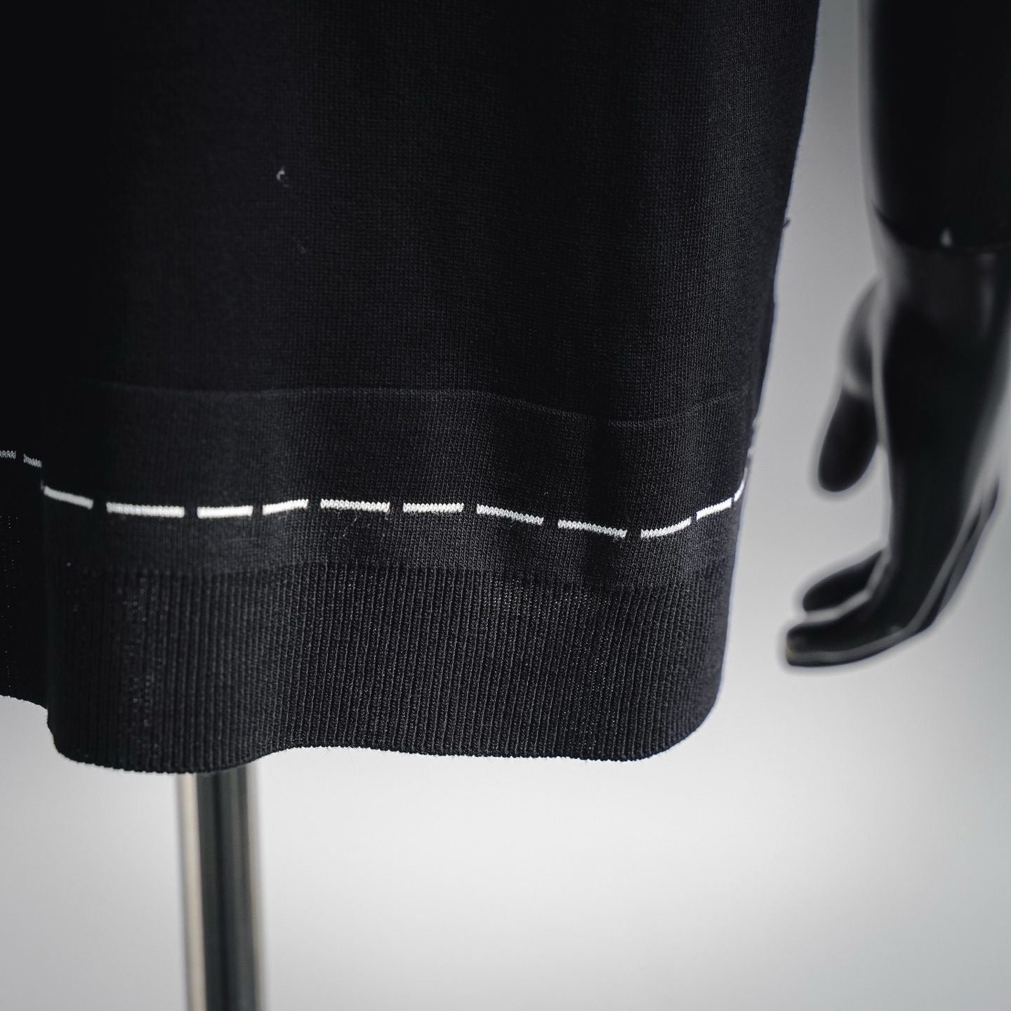 Fend jacquard knit t-shirt