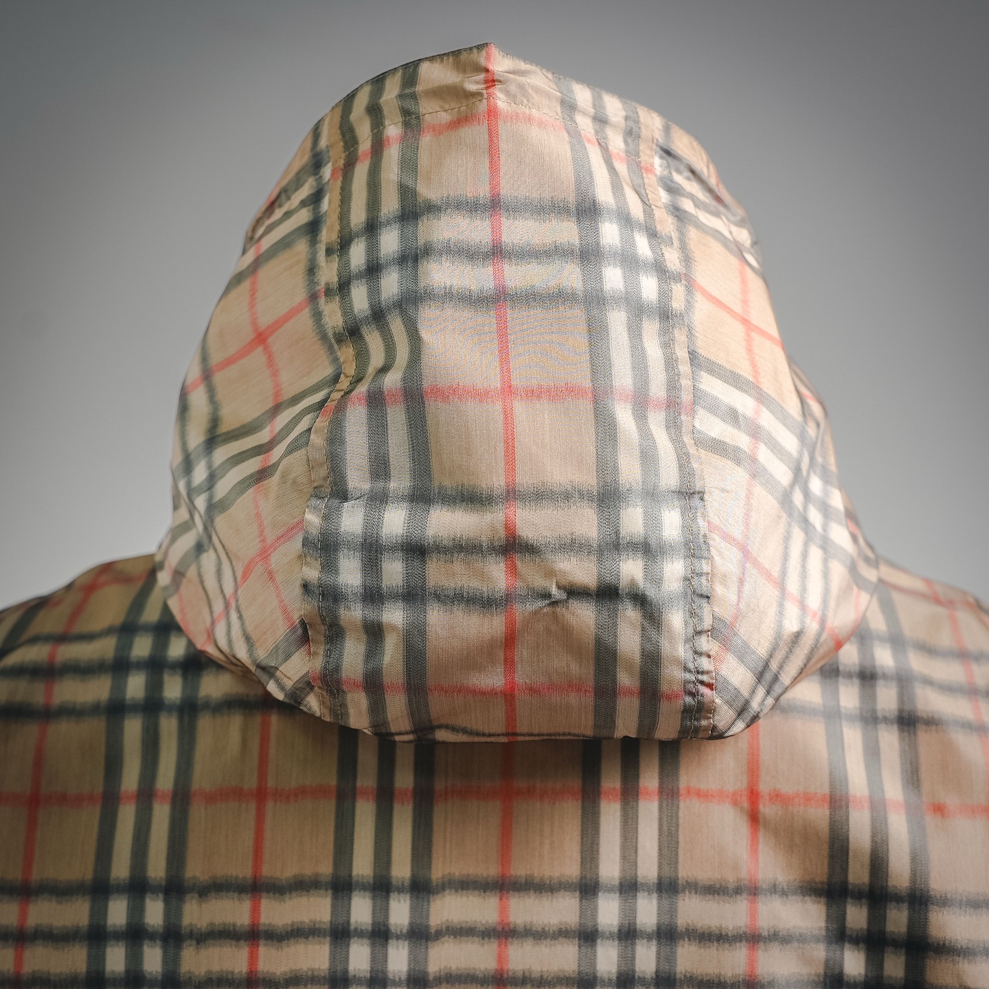Bur graffiti plaid jacket