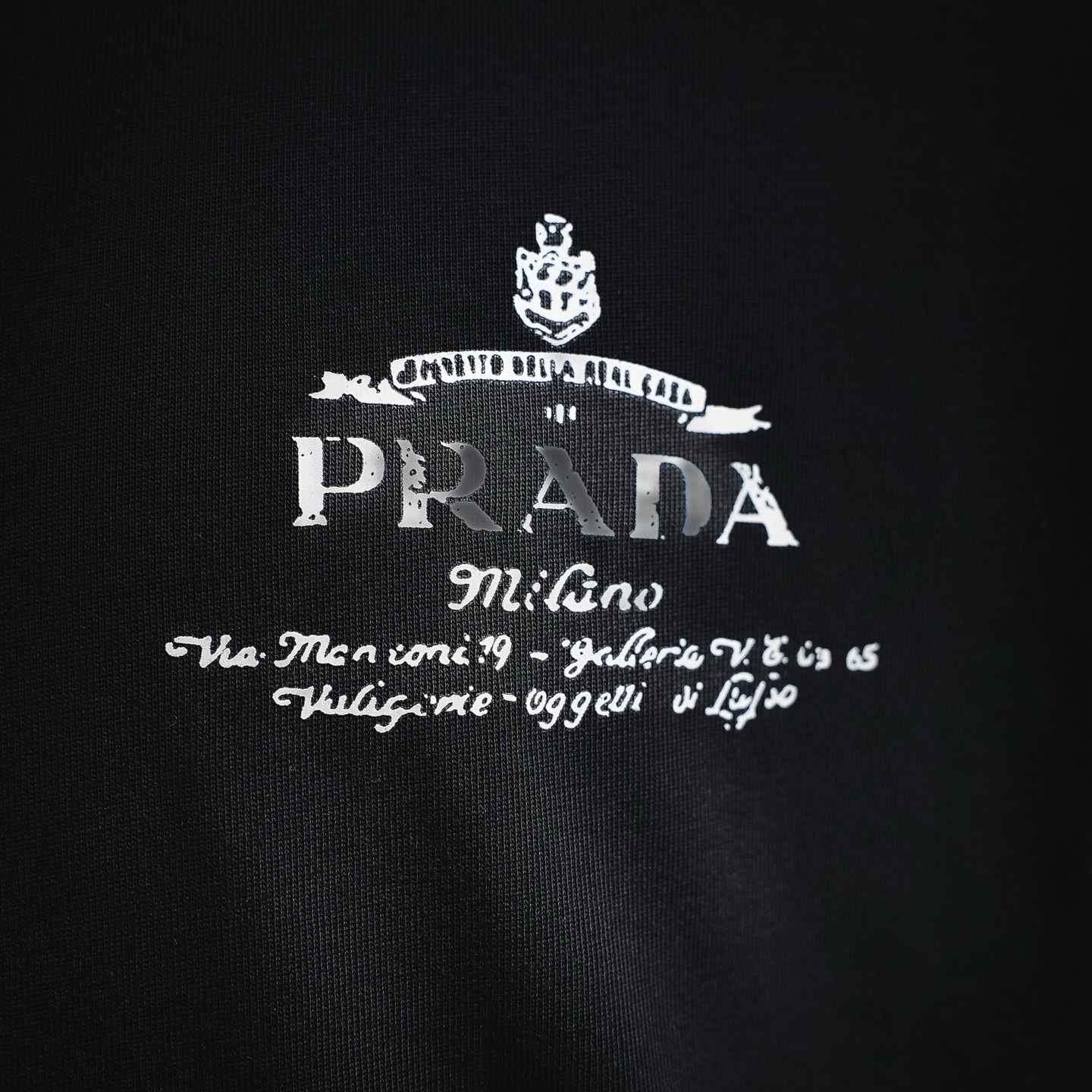 Pra letter badge t-shirt