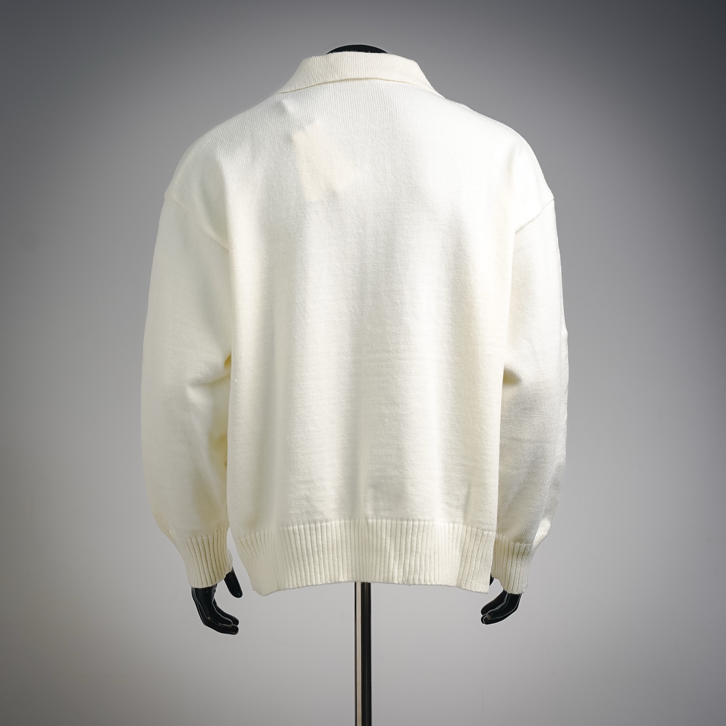 Ami jacquard knit sweater