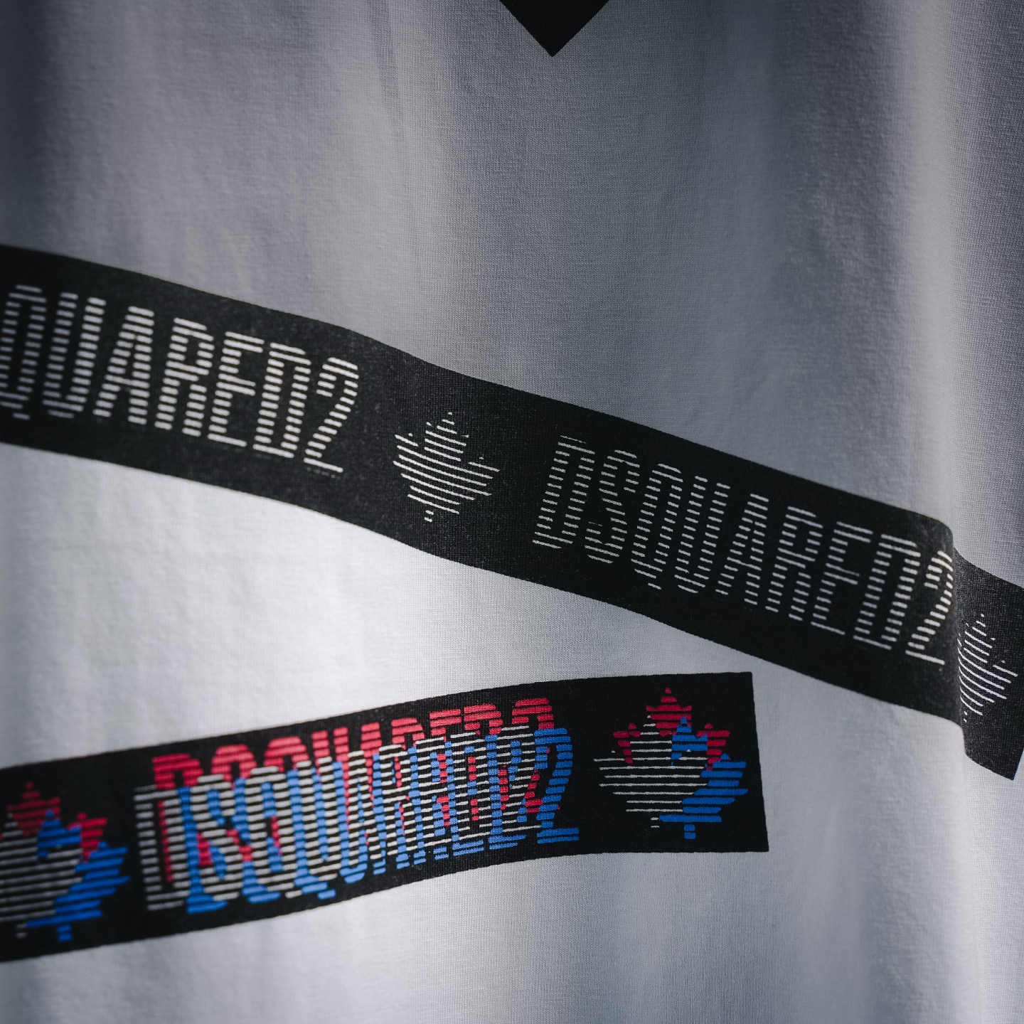 Dsqua taped t-shirt