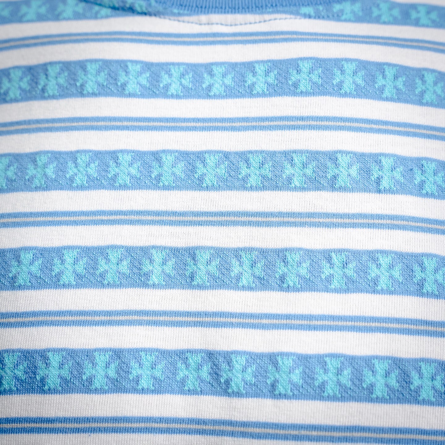 Chrome striped t-shirt