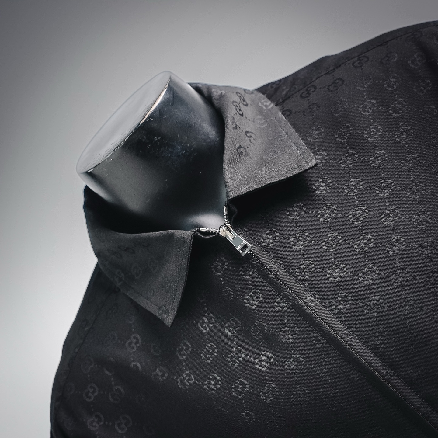 Guc full-zip jacquard jacket