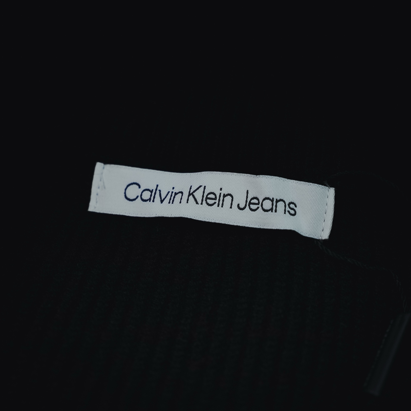 CK ribbed minimal jacket