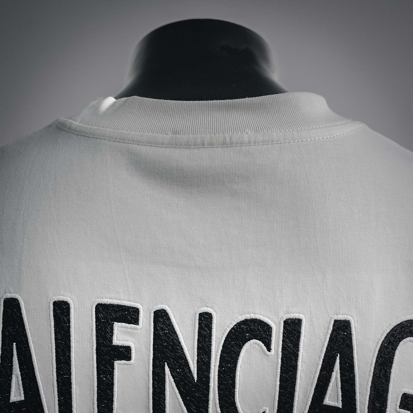 Balen embroidered crew neck t-shirt