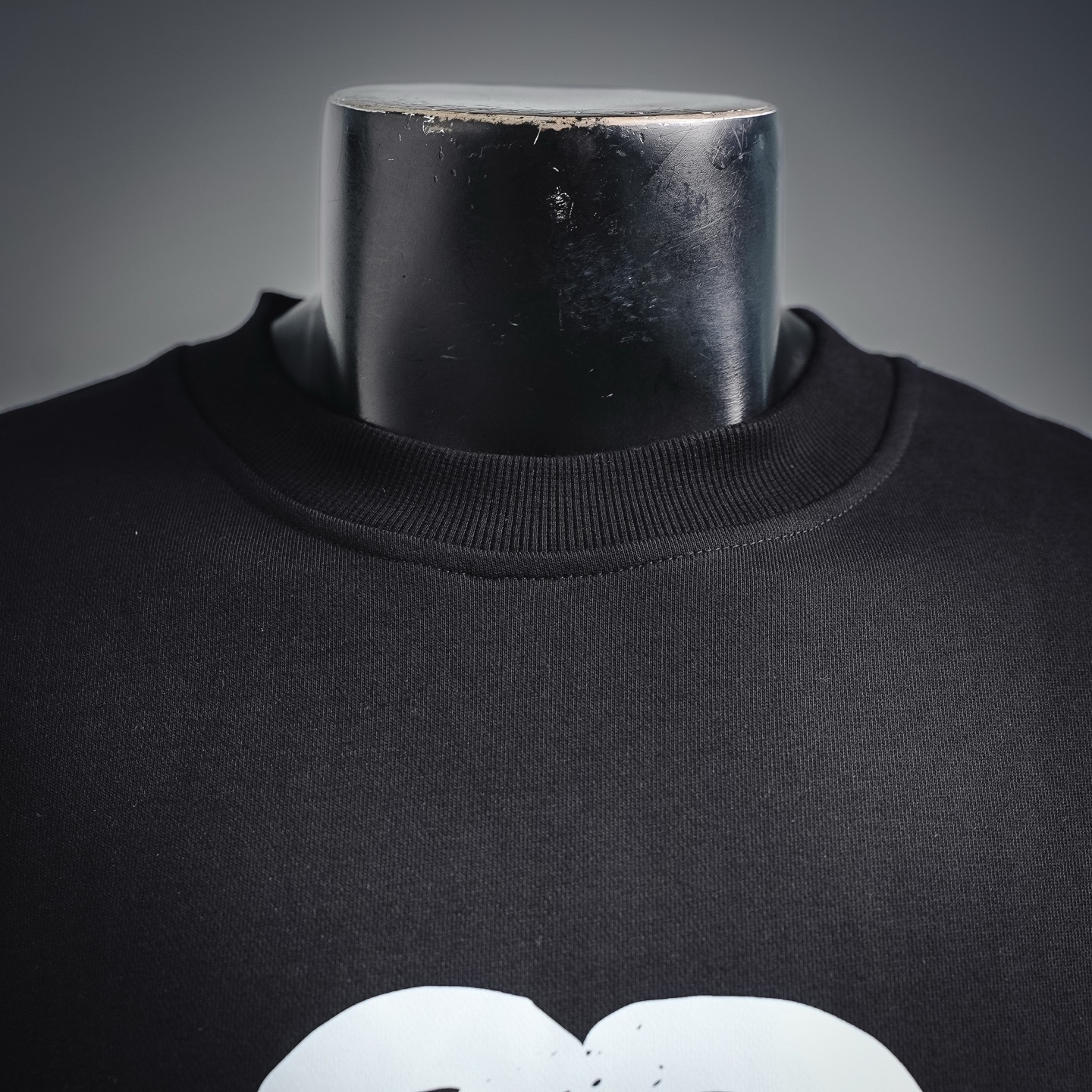Chan logo print sweatshirt