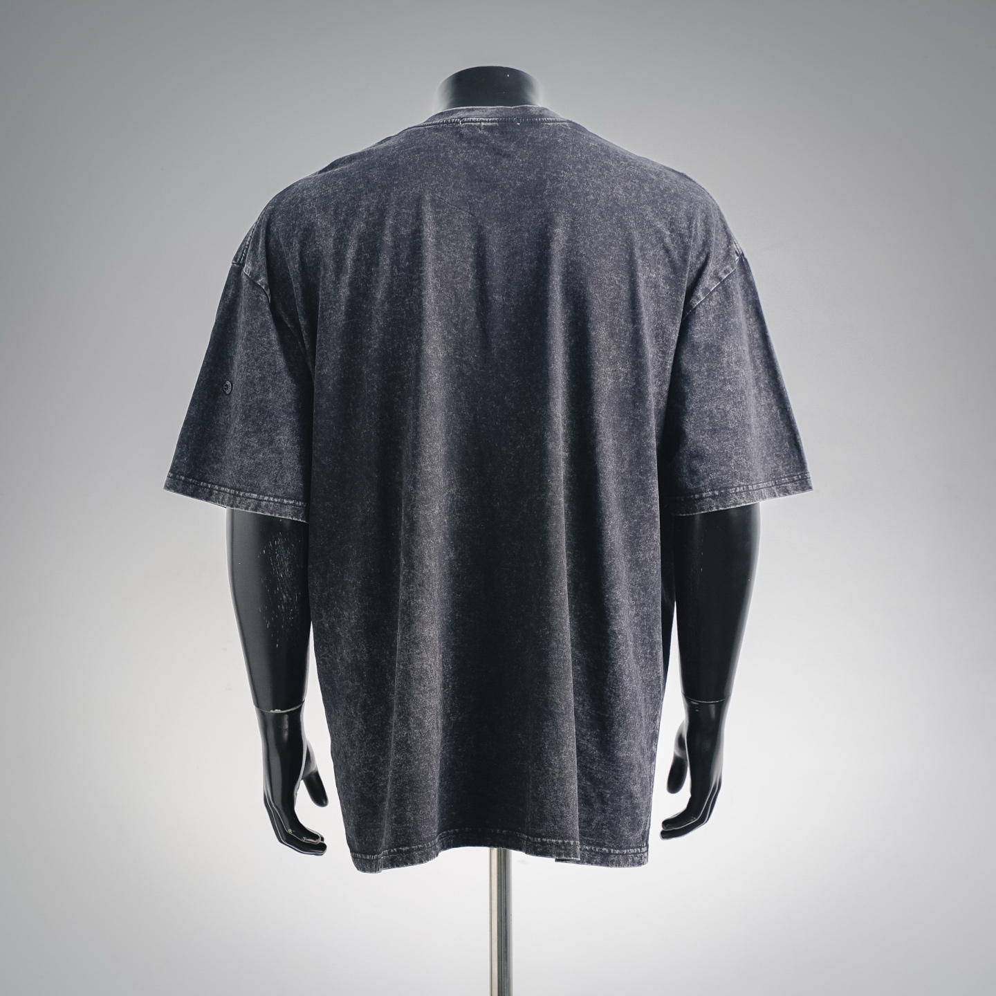 Stone washed distressed t-shirt