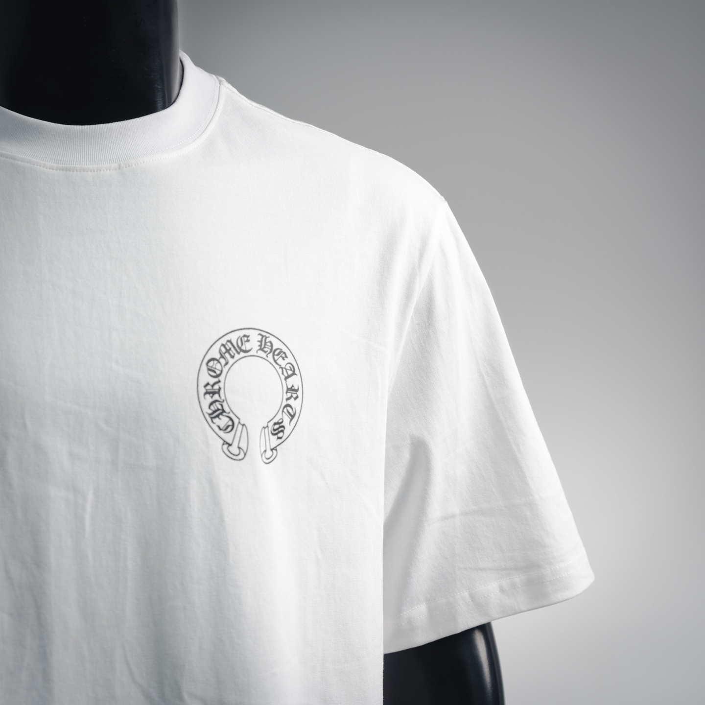 Chrome gothic letter print t-shirt