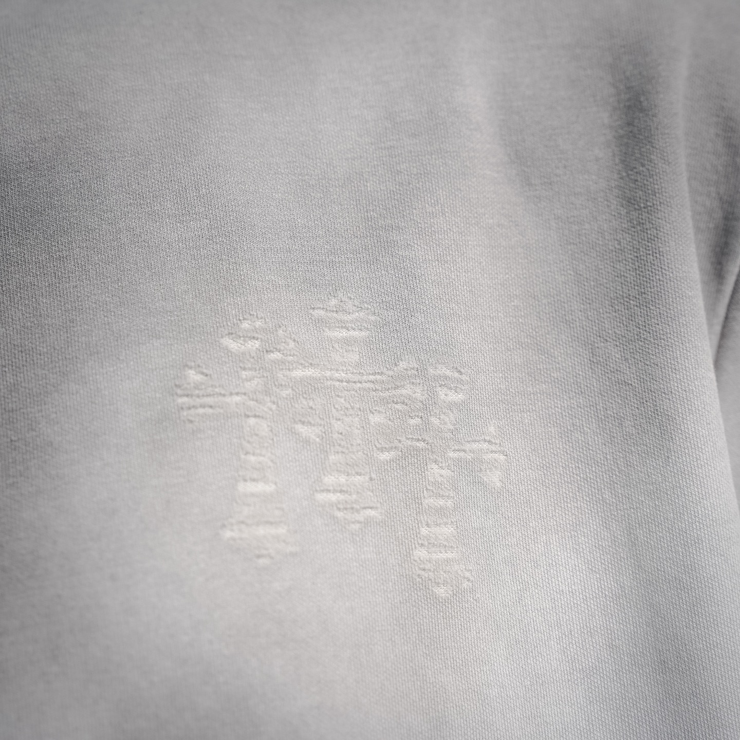 Chrome distressed washed t-shirt