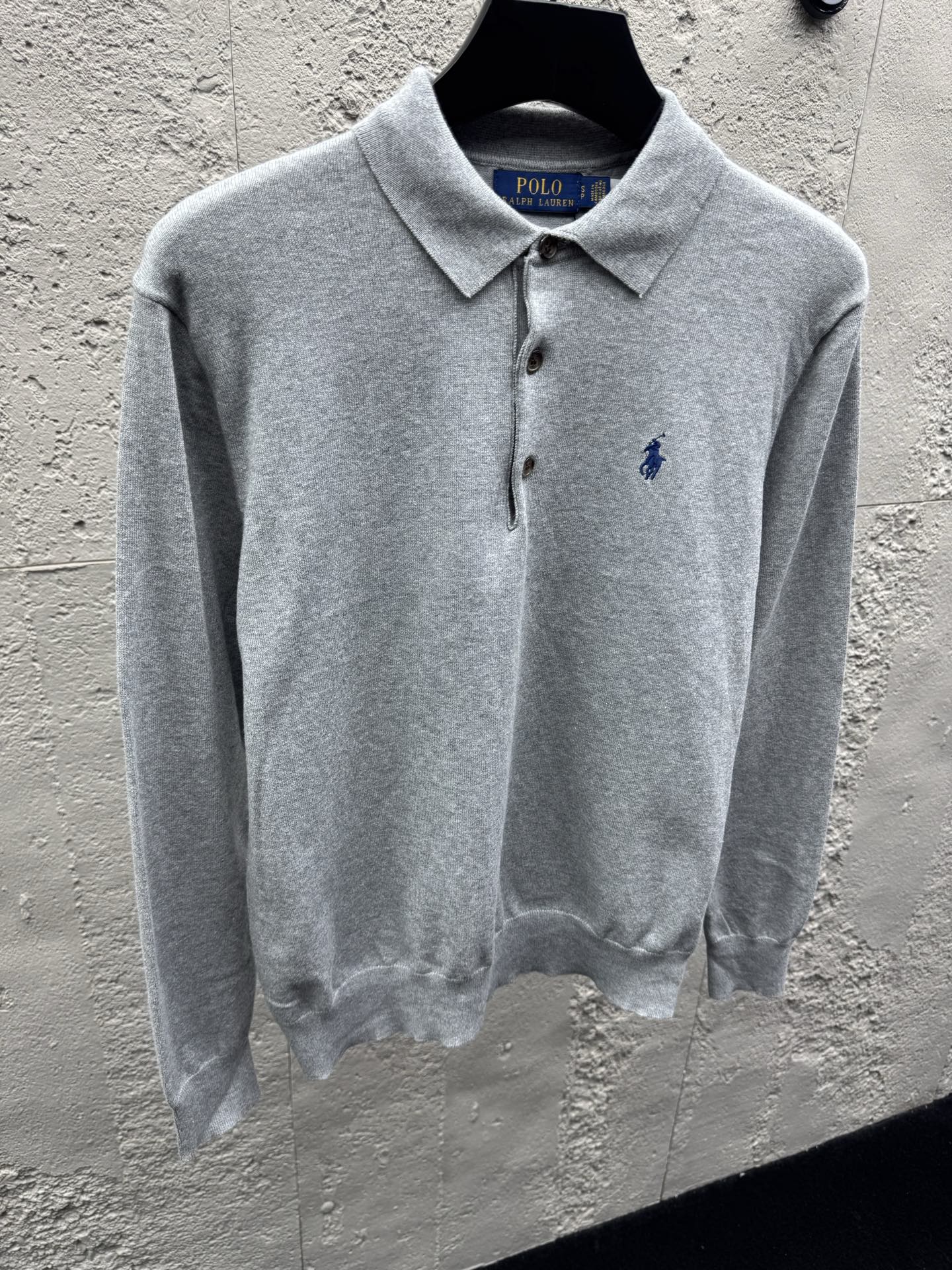 Ralph embroidered knit sweater