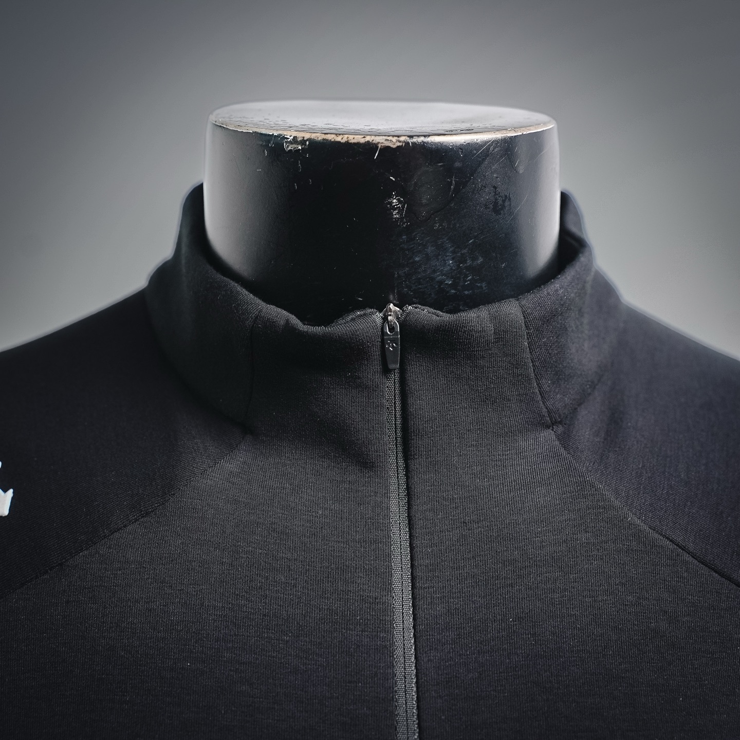 Desce zip-up knit sweatshirt