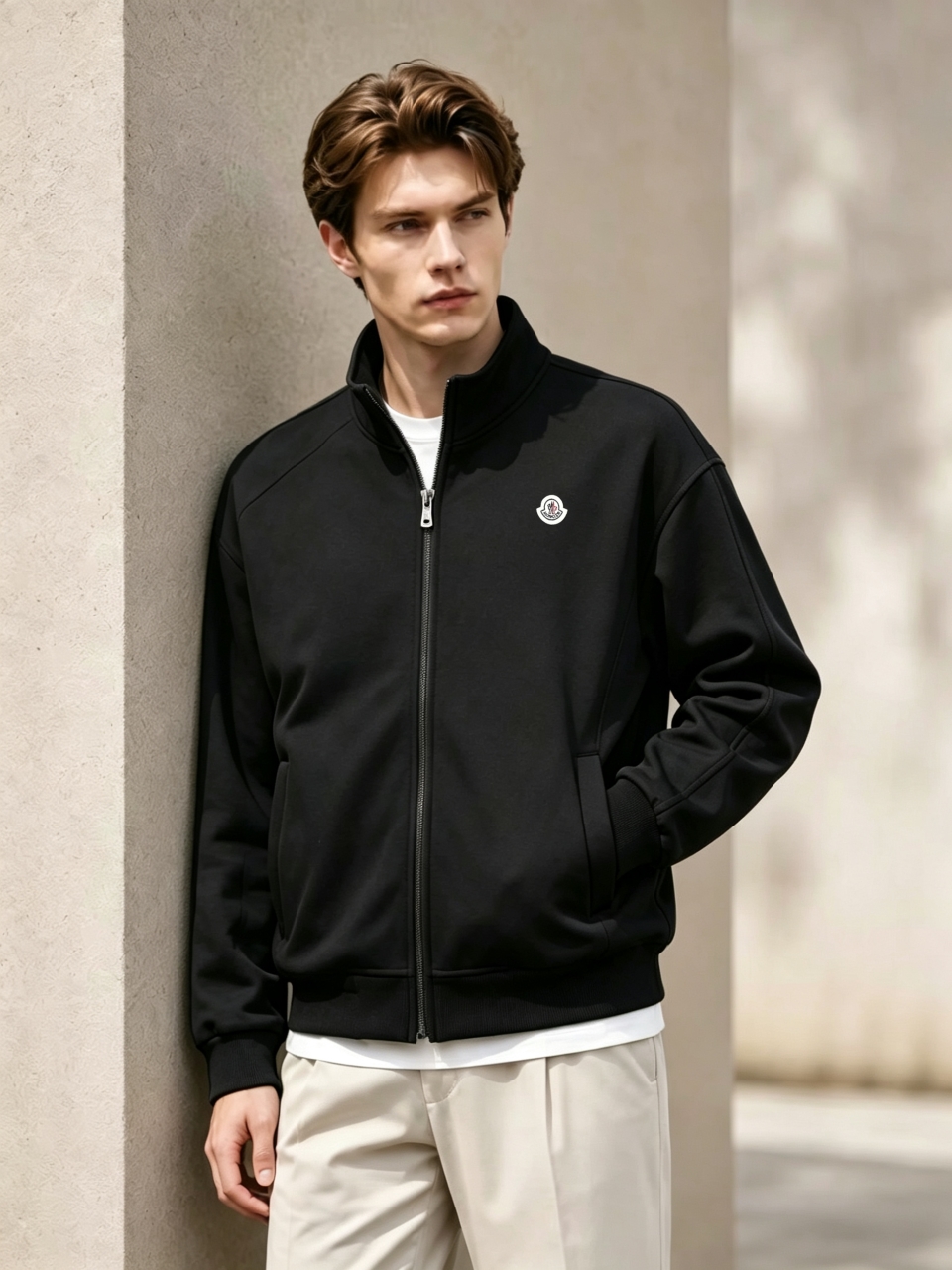 Mon casual zip-up jacket