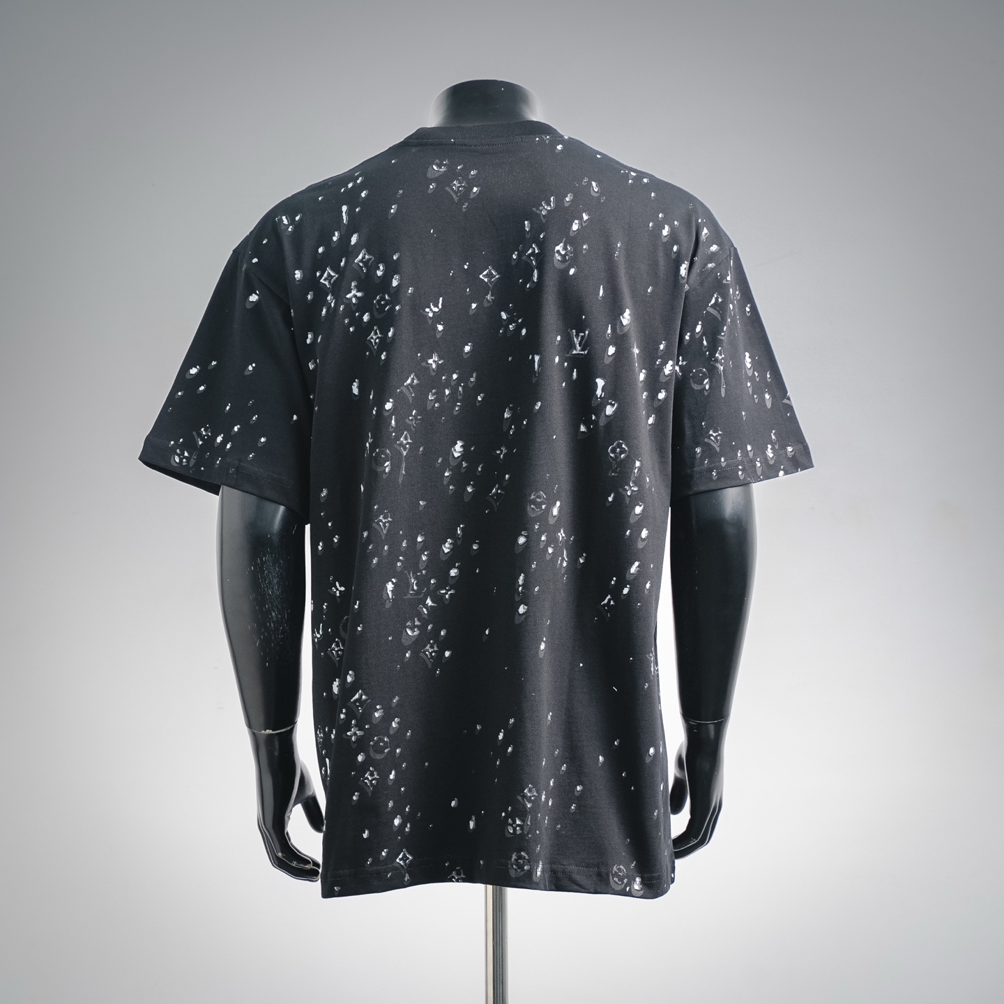 Louis paint splash logo t-shirt