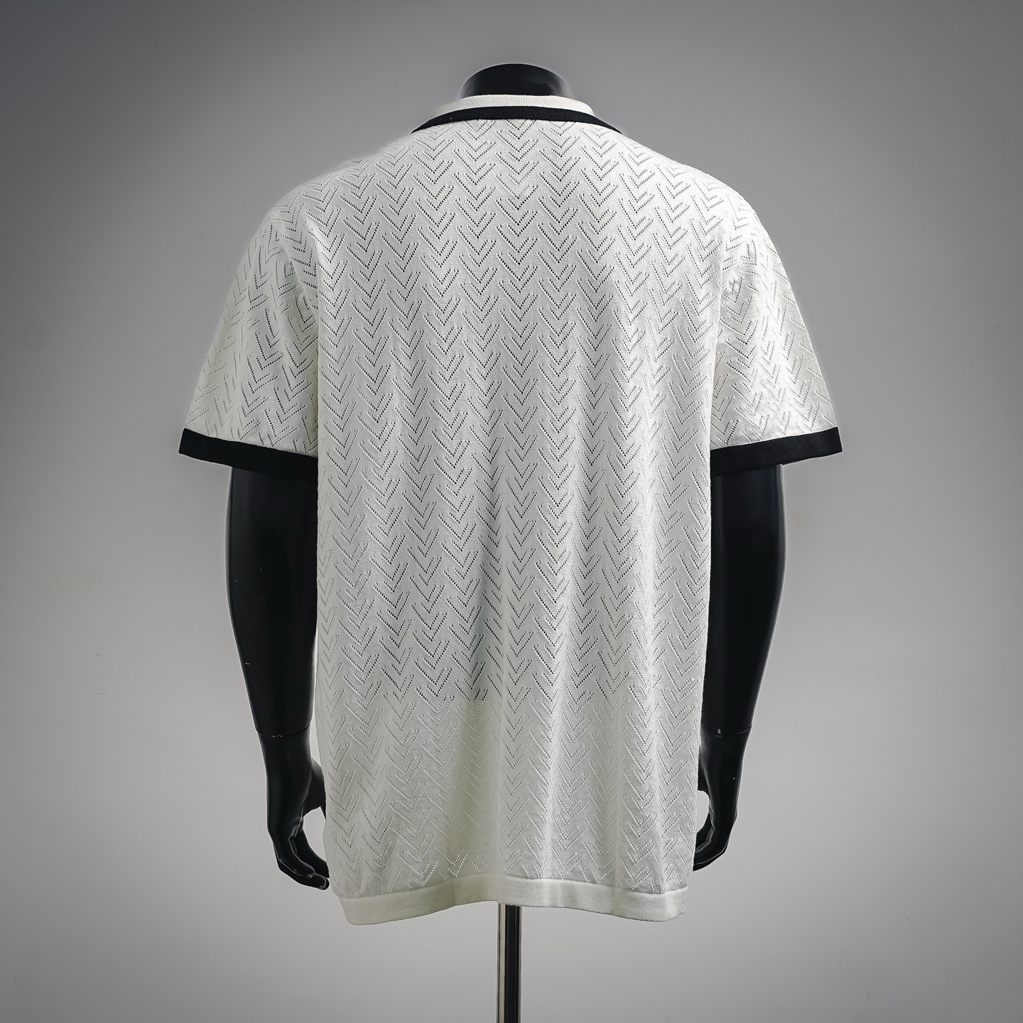Louis  letter jacquard knit t-shirt