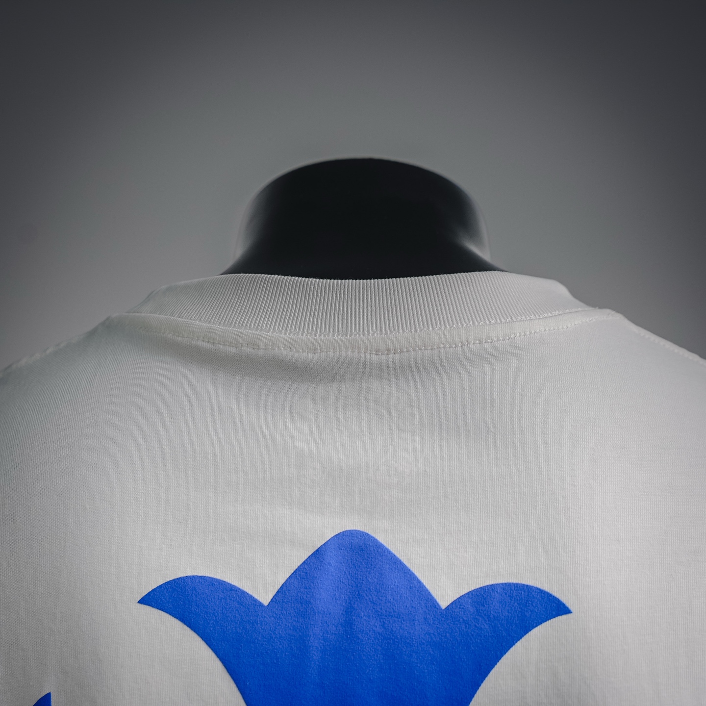 Chrome gradient printed sweatshirt