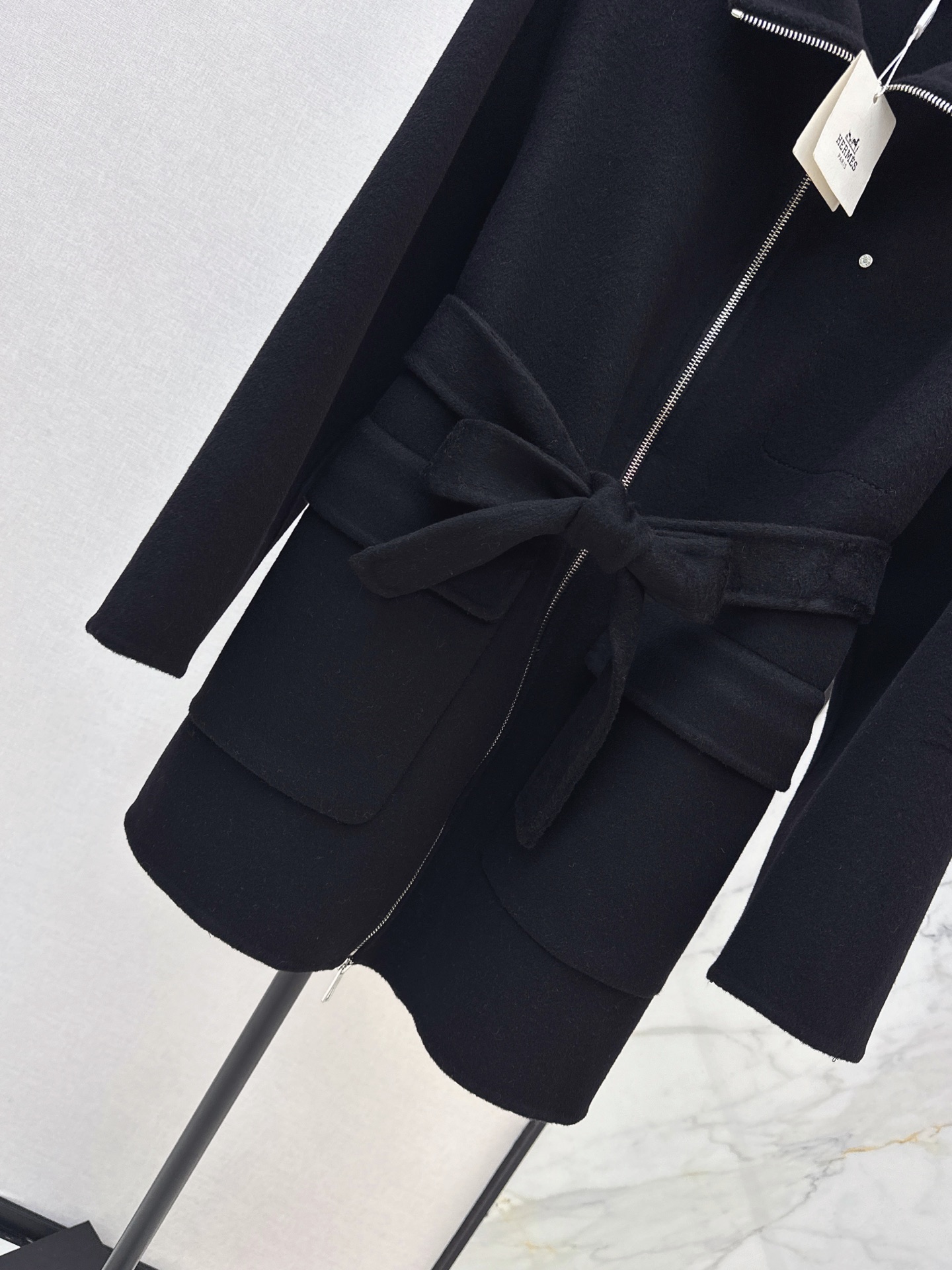 Her 26fw cashmere zipper overcoats