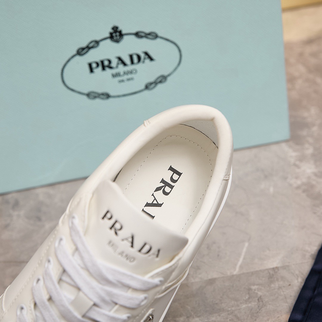 Pra downtown leather sneaker