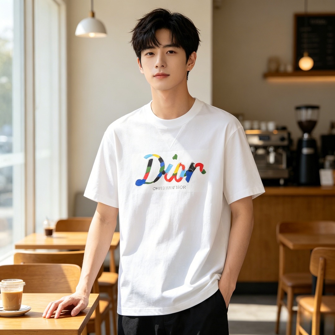CD emboosed t-shirt