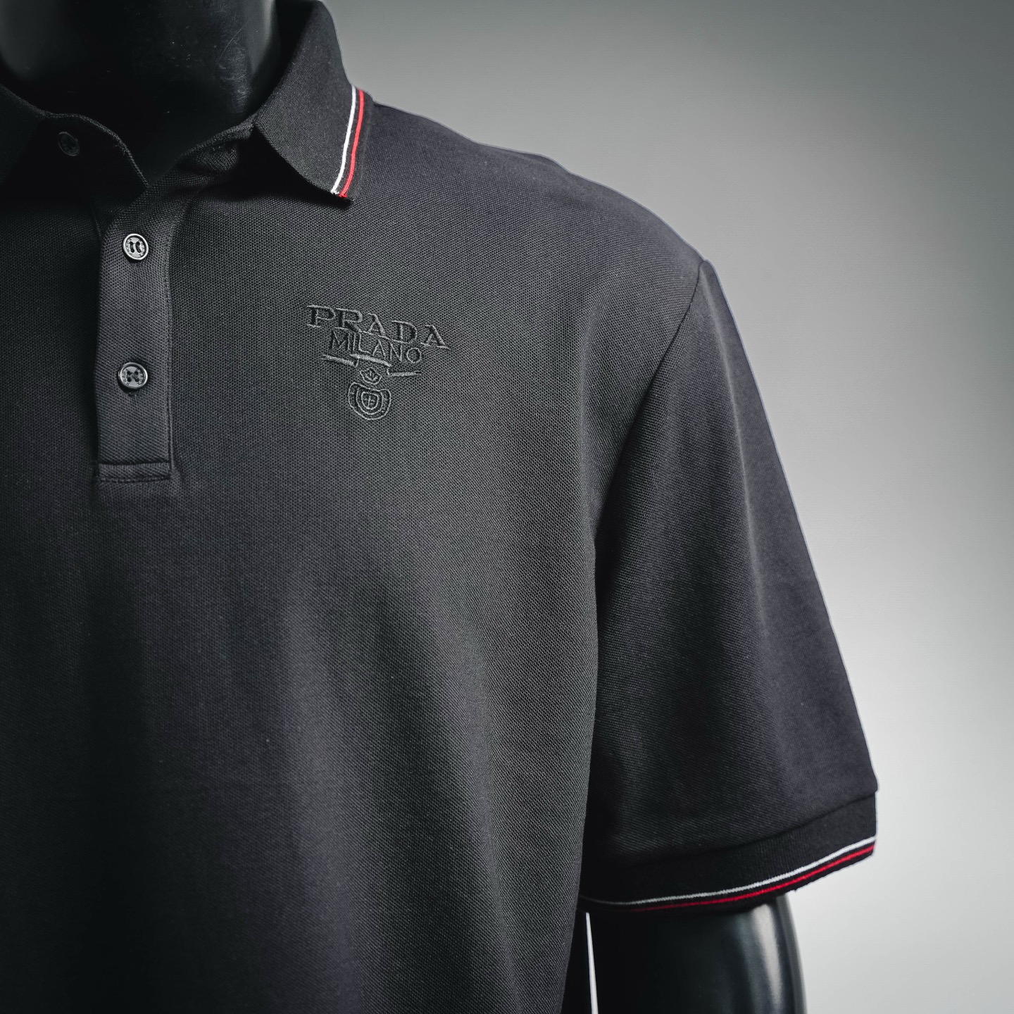 Pra striped Polo