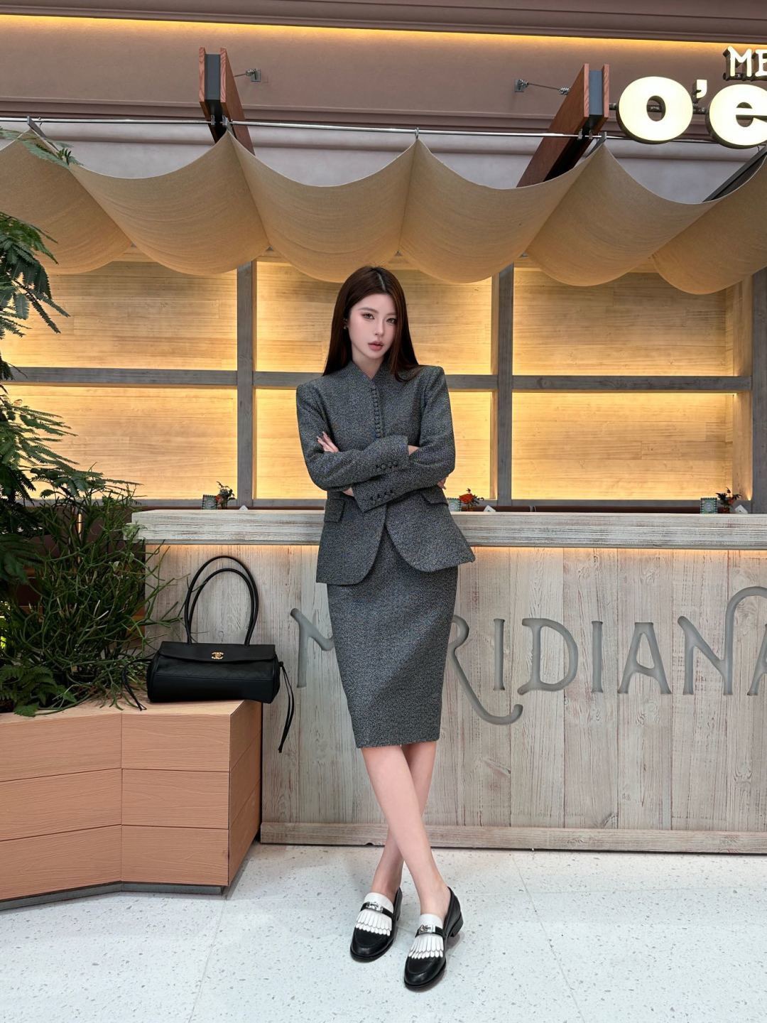 CD 26fw pencil skirt