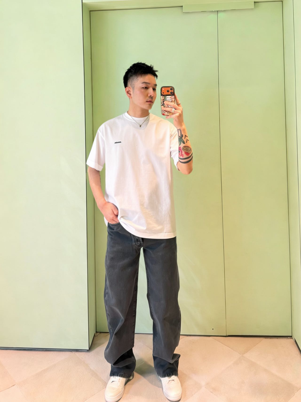 Pra embroidery t-shirt