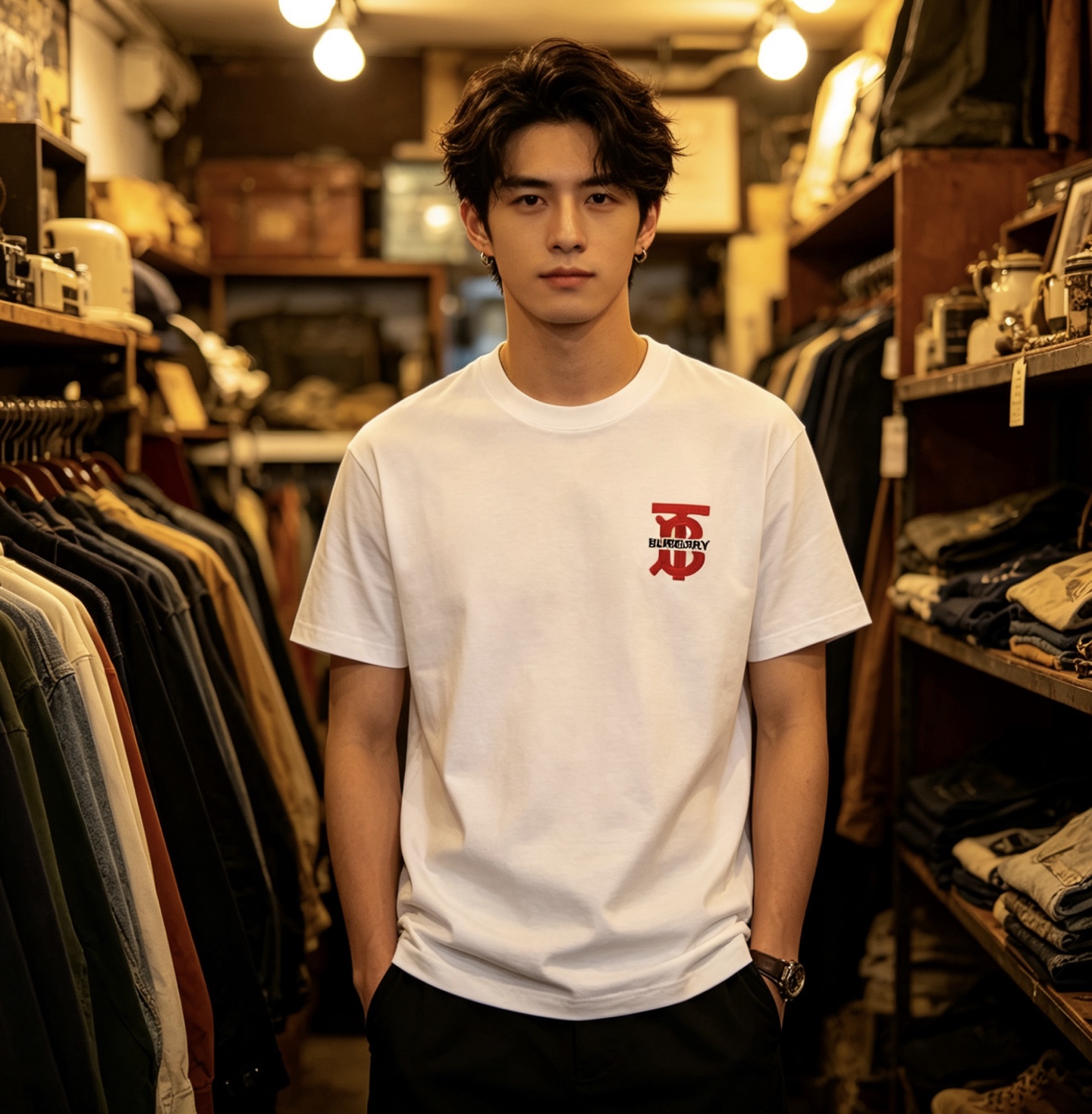 Bur classic logo t-shirt