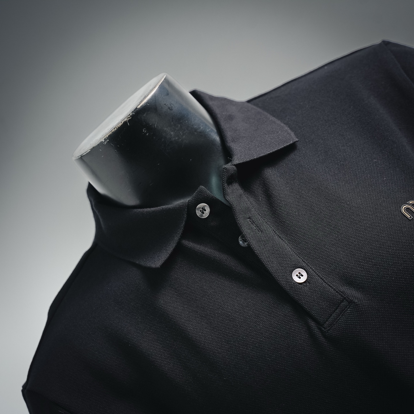 Miu embroidered Polo