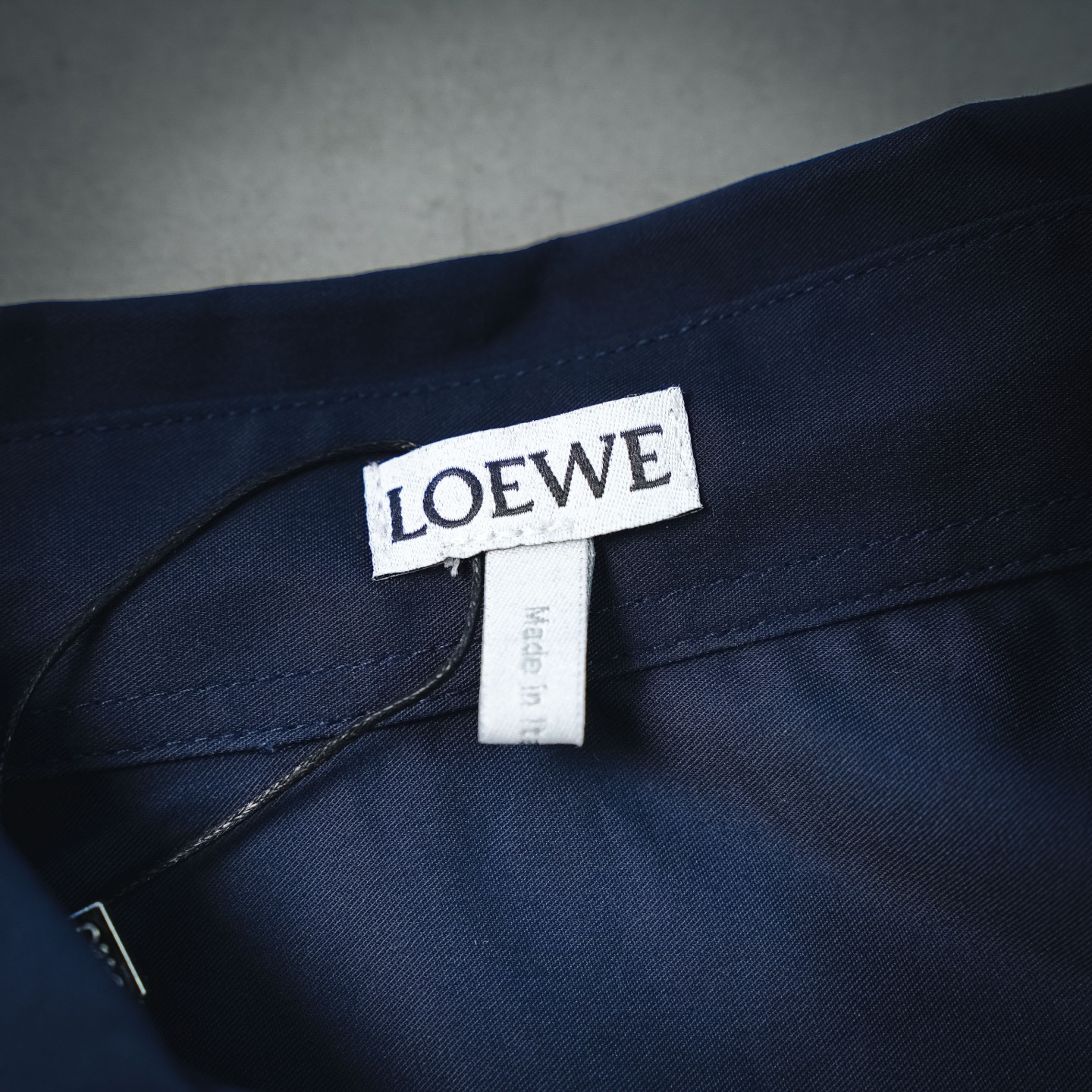Loe embroidered long-sleeved shirts