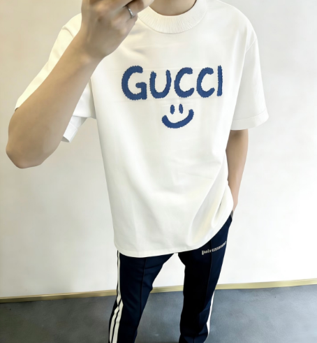Guc letter jacquard t-shirt