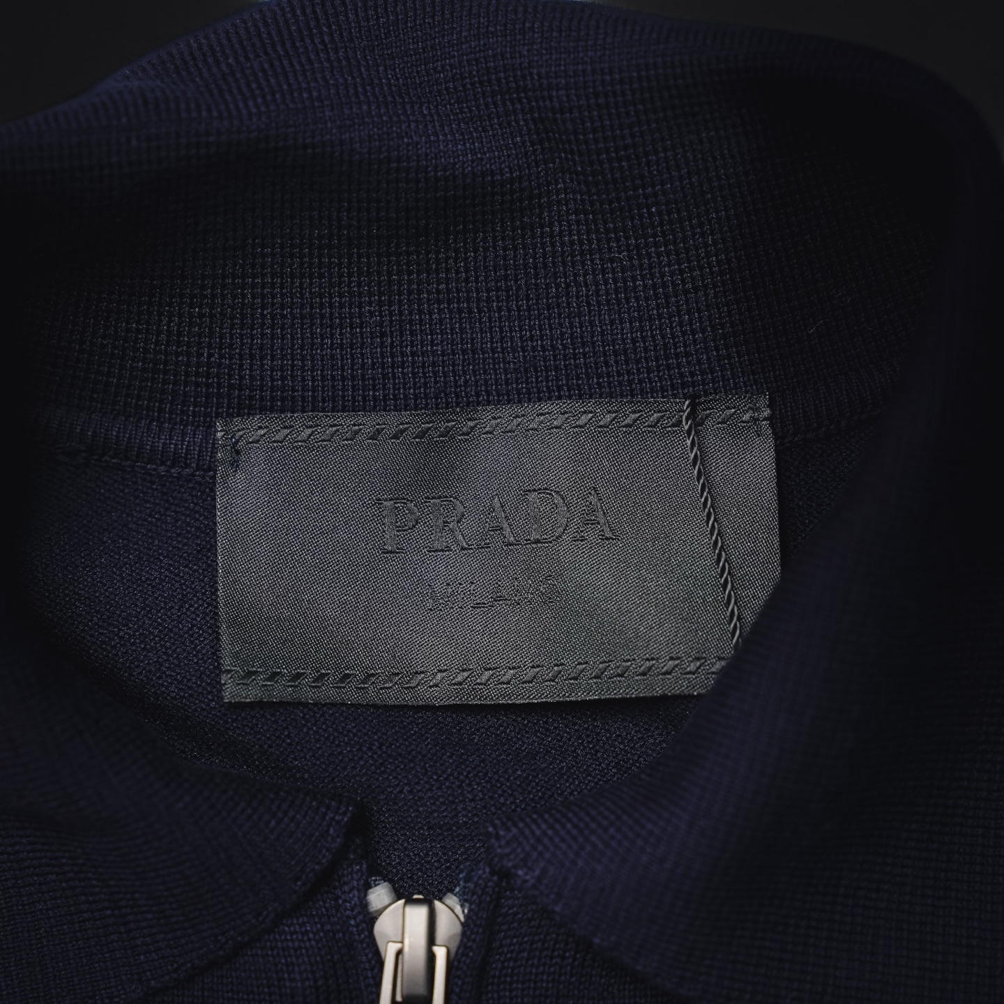 Pra zip-up knit Polo