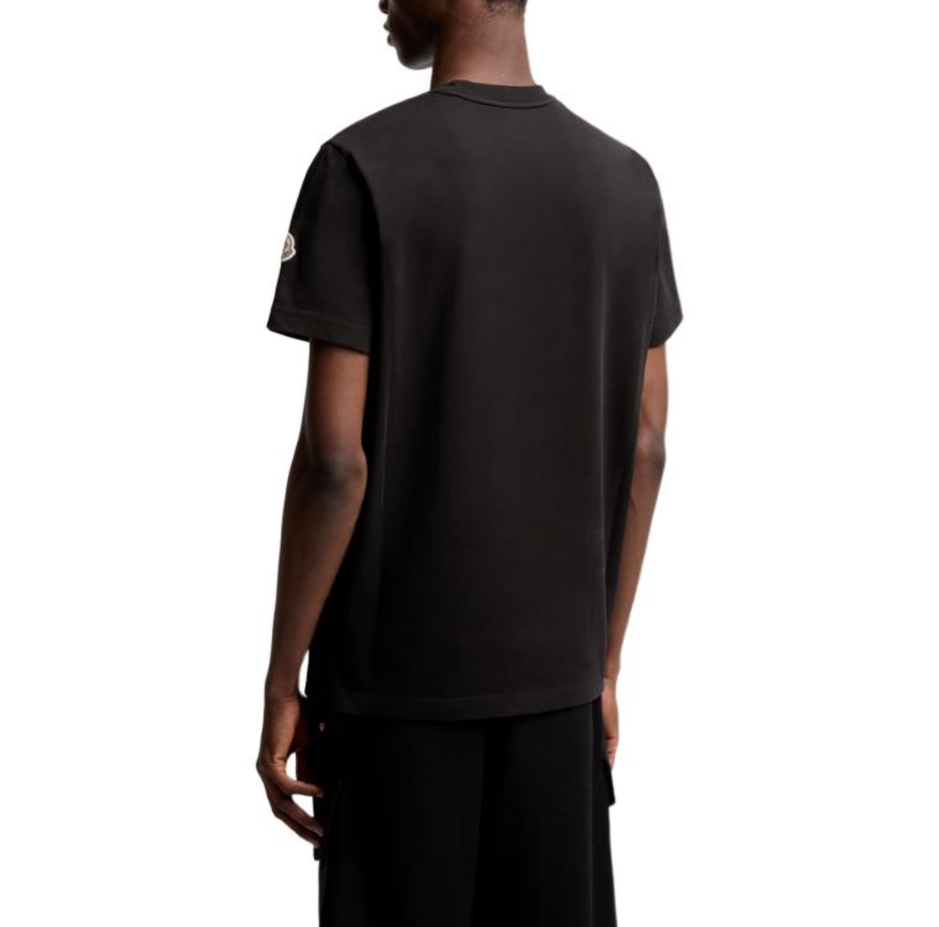 Mon badge embroidered t-shirt