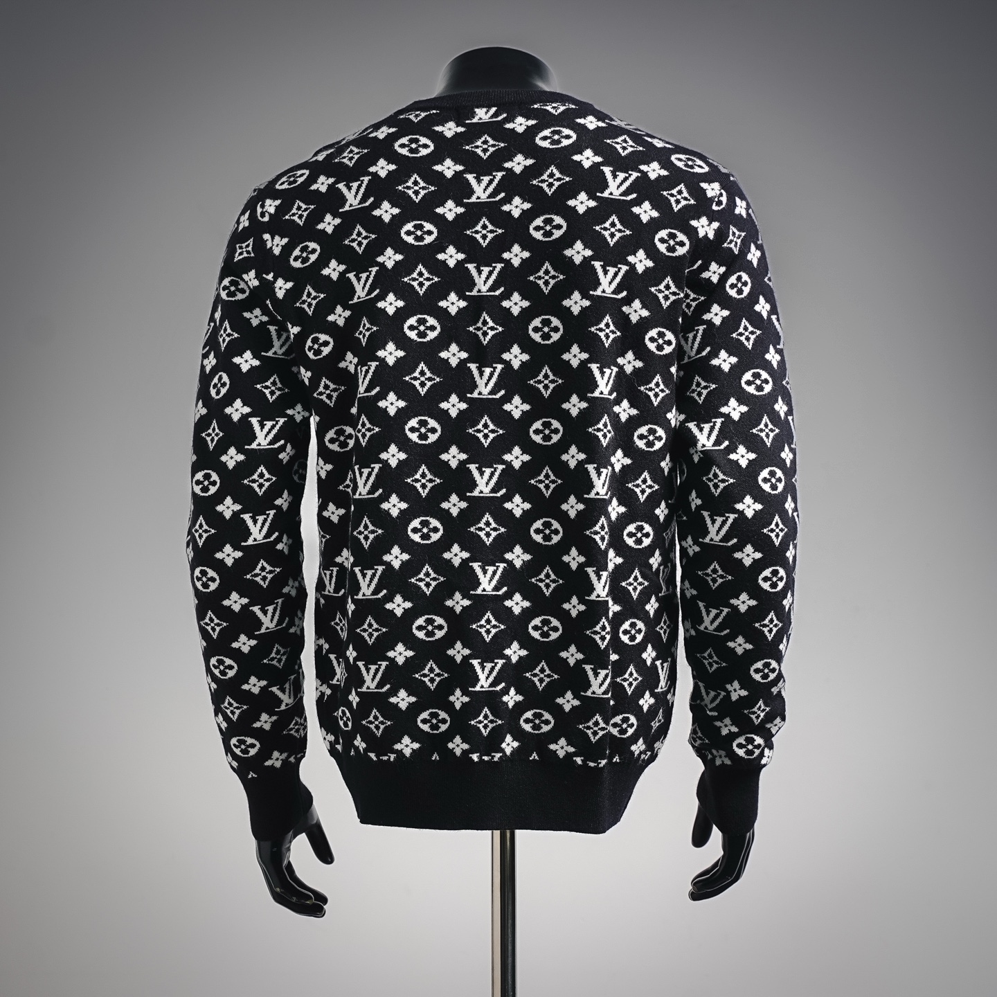 Louis all-over jacquard sweater