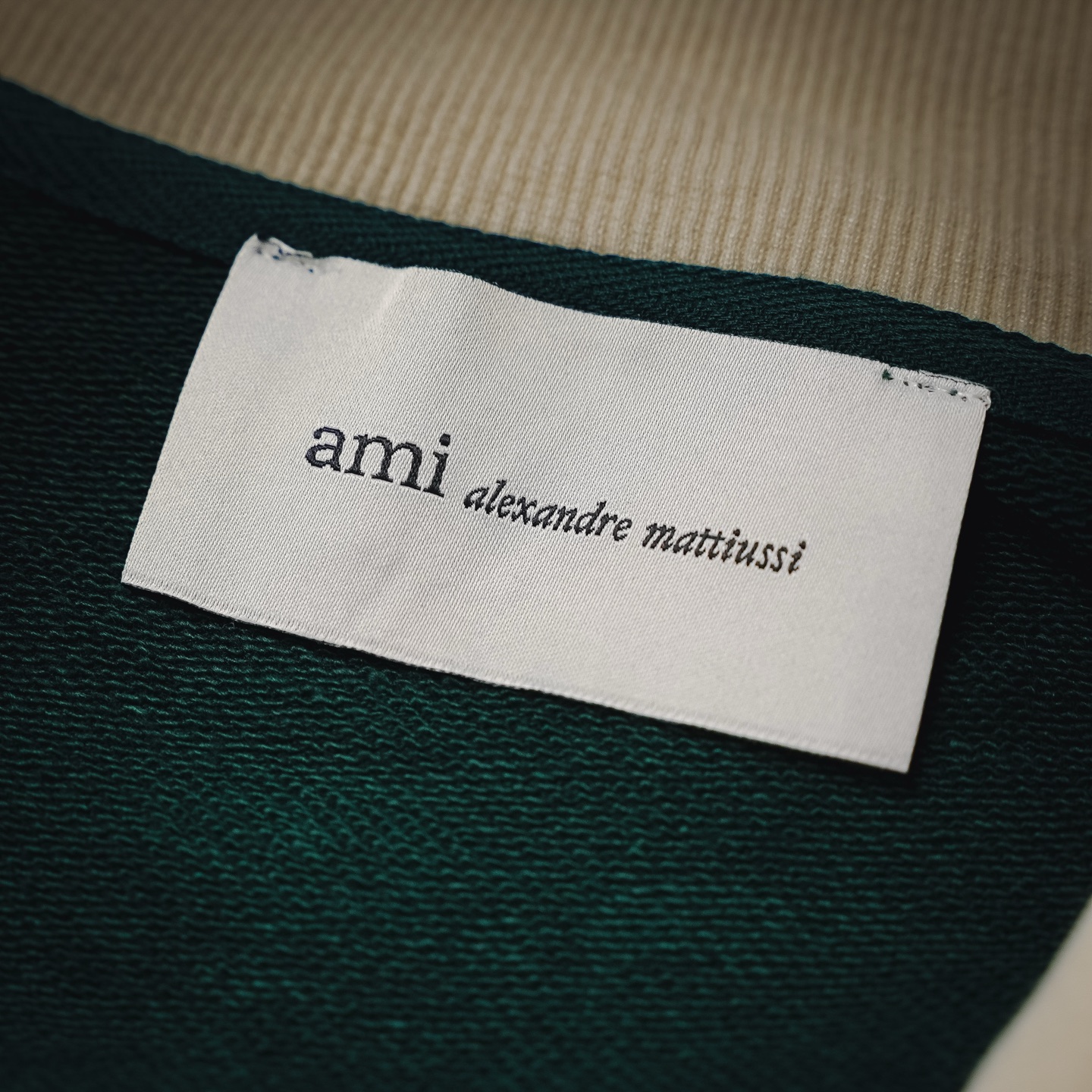 Ami contrast preppy jacket